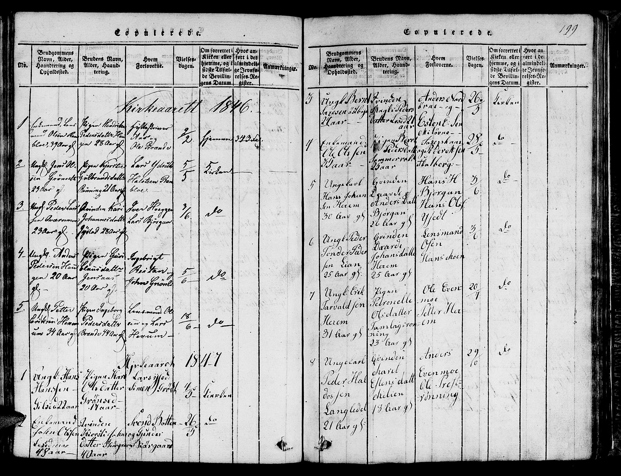 Ministerialprotokoller, klokkerbøker og fødselsregistre - Sør-Trøndelag, SAT/A-1456/685/L0976: Parish register (copy) no. 685C01, 1817-1878, p. 199