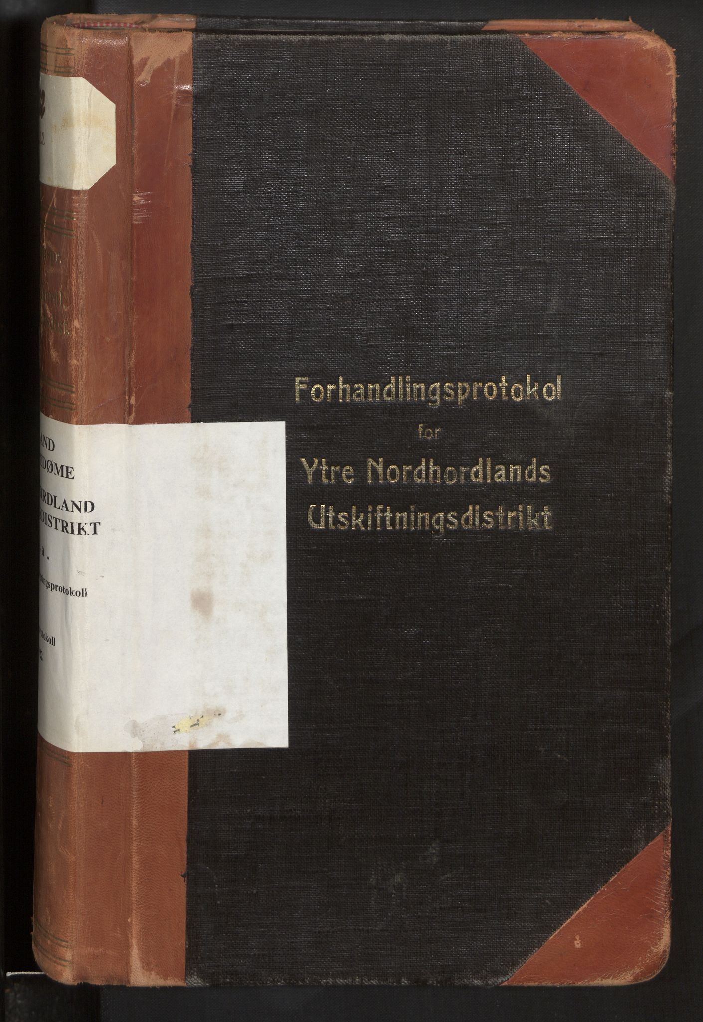 Hordaland jordskiftedøme - II Ytre Nordhordland jordskiftedistrikt, AV/SAB-A-6901/A/Aa/L0032: Forhandlingsprotokoll, 1920-1922