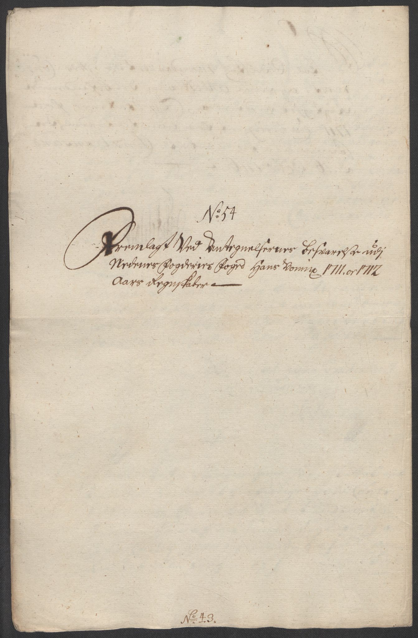 Rentekammeret inntil 1814, Reviderte regnskaper, Fogderegnskap, AV/RA-EA-4092/R39/L2320: Fogderegnskap Nedenes, 1712, p. 579