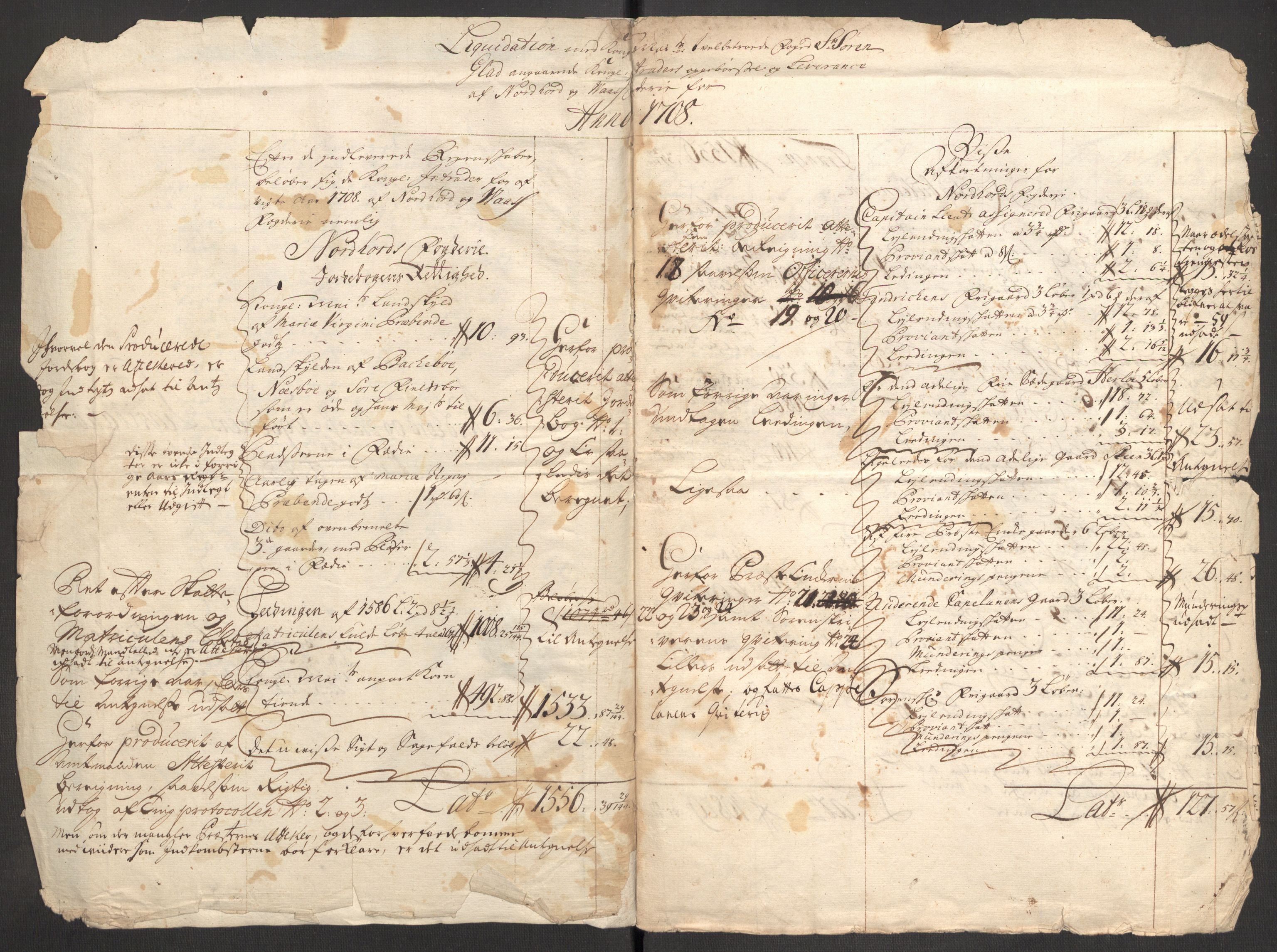 Rentekammeret inntil 1814, Reviderte regnskaper, Fogderegnskap, AV/RA-EA-4092/R51/L3189: Fogderegnskap Nordhordland og Voss, 1708, p. 25