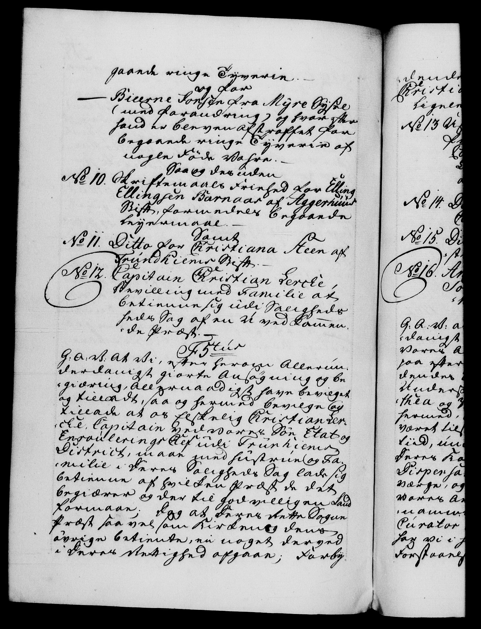 Danske Kanselli 1572-1799, AV/RA-EA-3023/F/Fc/Fca/Fcaa/L0042: Norske registre, 1763-1766, p. 517b