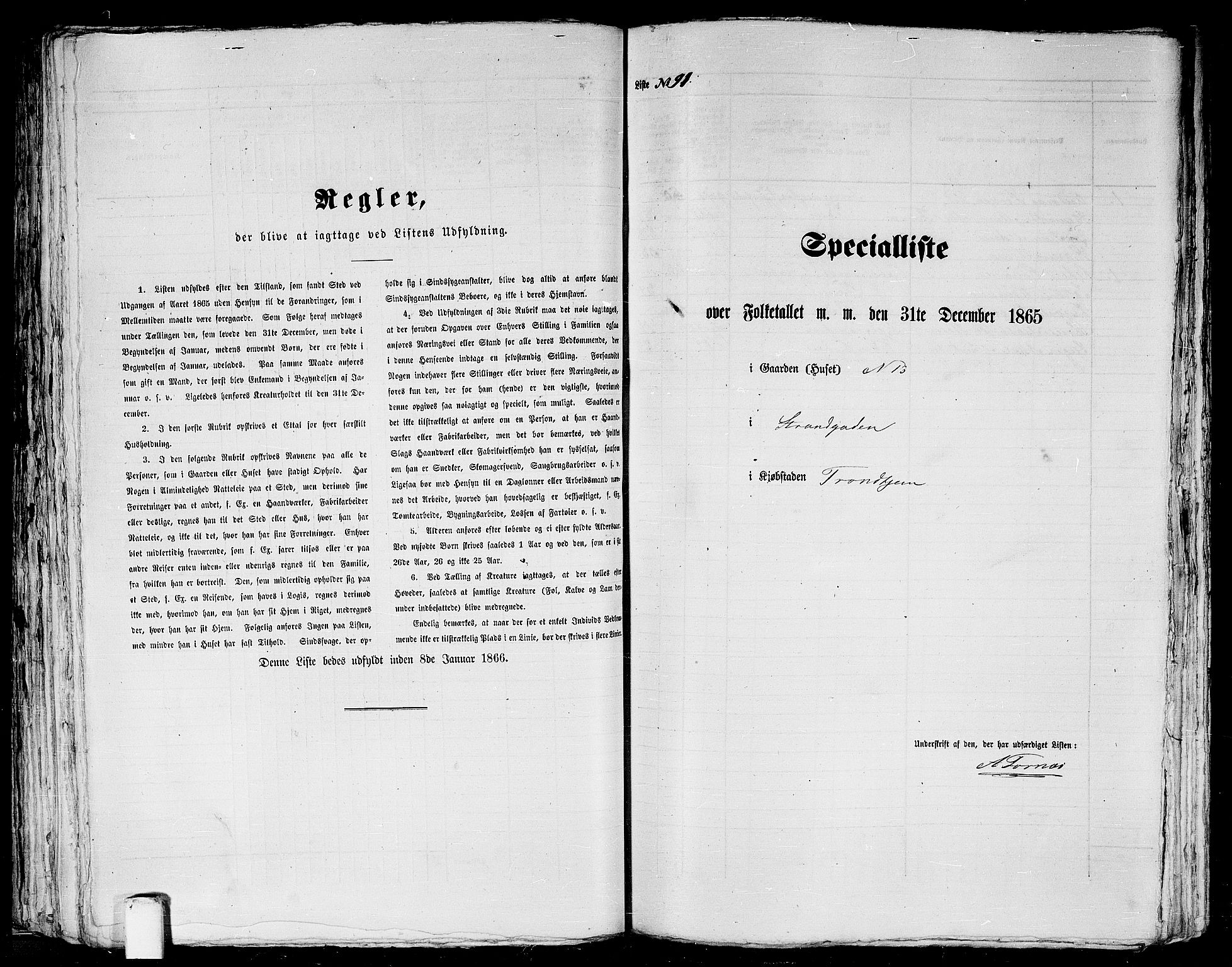 RA, 1865 census for Trondheim, 1865, p. 217