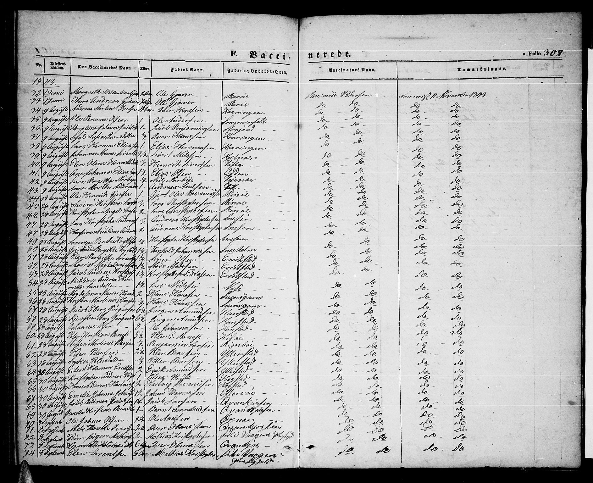 Ministerialprotokoller, klokkerbøker og fødselsregistre - Nordland, AV/SAT-A-1459/872/L1045: Parish register (copy) no. 872C01, 1840-1851, p. 307