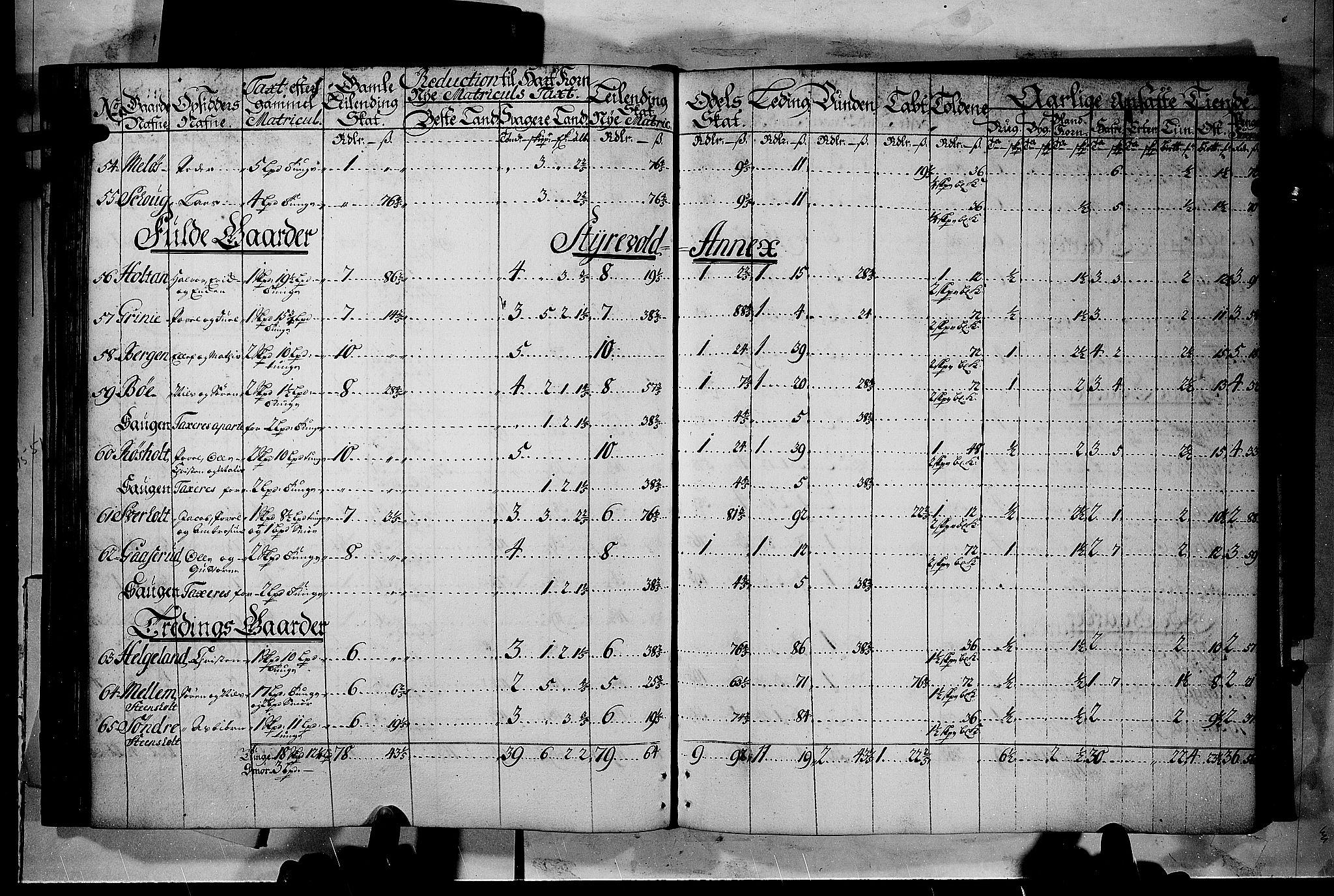 Rentekammeret inntil 1814, Realistisk ordnet avdeling, AV/RA-EA-4070/N/Nb/Nbf/L0116: Jarlsberg grevskap matrikkelprotokoll, 1723, p. 79b-80a