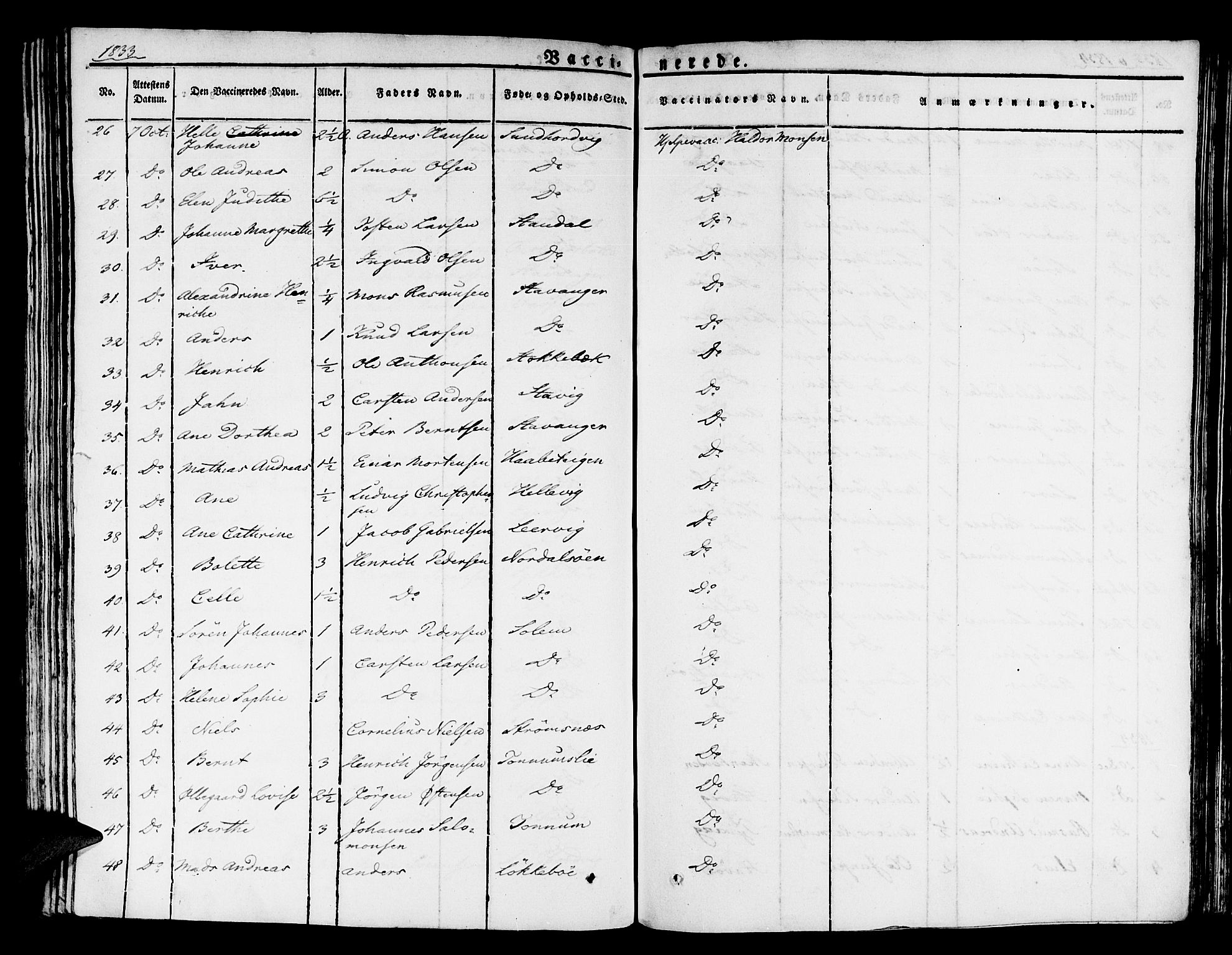 Kinn sokneprestembete, SAB/A-80801/H/Haa/Haaa/L0004/0002: Parish register (official) no. A 4II, 1822-1840, p. 34