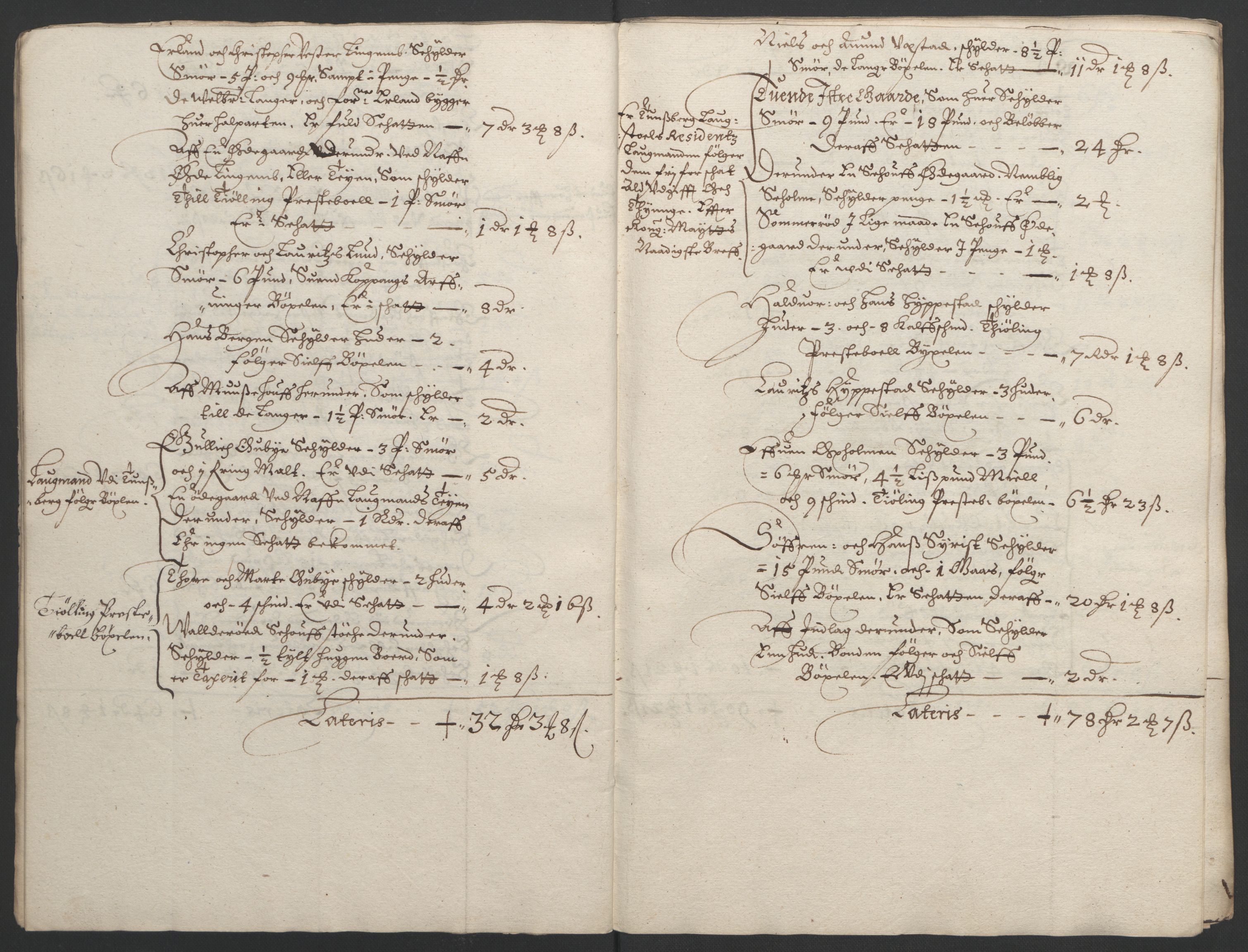 Rentekammeret inntil 1814, Reviderte regnskaper, Fogderegnskap, AV/RA-EA-4092/R33/L1963: Fogderegnskap Larvik grevskap, 1662-1664, p. 19