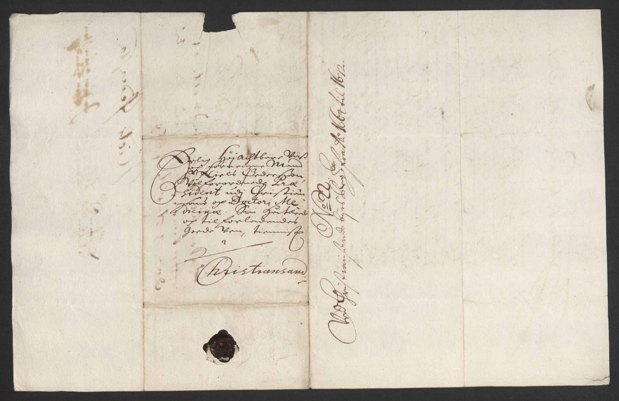 Rentekammeret inntil 1814, Reviderte regnskaper, Byregnskaper, AV/RA-EA-4066/R/Rm/L0258: [M1] Kontribusjonsregnskap, 1664-1700, p. 176