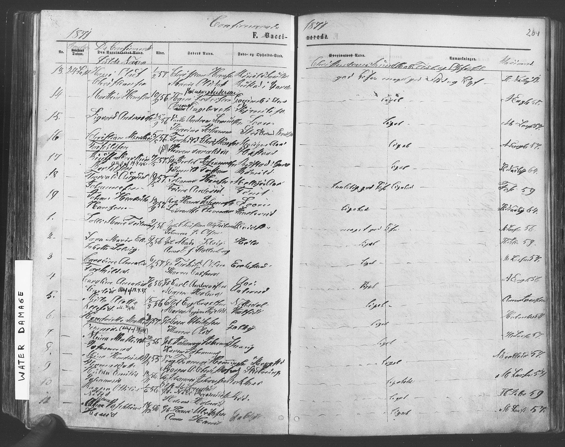 Vestby prestekontor Kirkebøker, AV/SAO-A-10893/F/Fa/L0008: Parish register (official) no. I 8, 1863-1877, p. 264