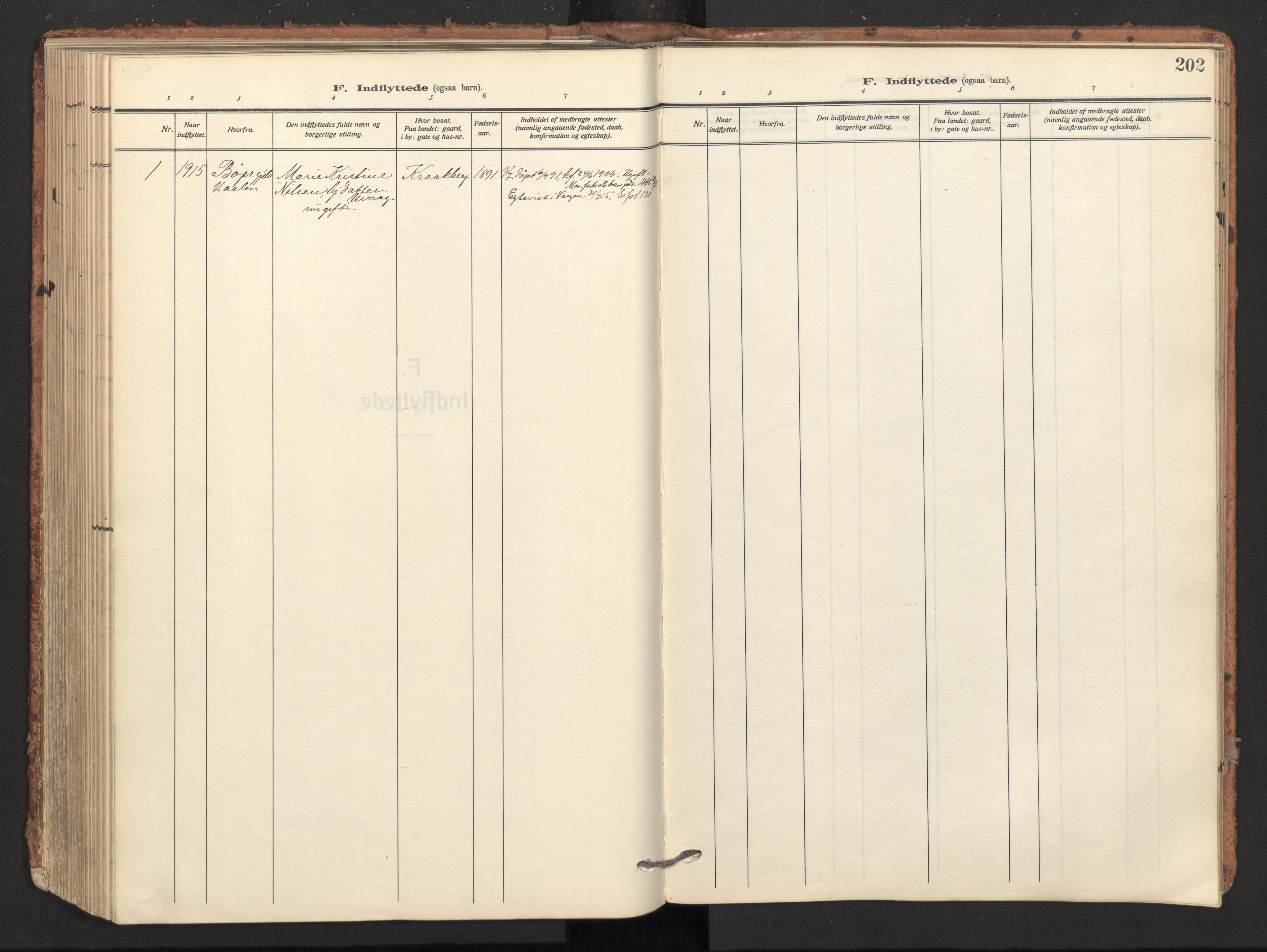 Ministerialprotokoller, klokkerbøker og fødselsregistre - Nordland, AV/SAT-A-1459/893/L1343: Parish register (official) no. 893A15, 1914-1928, p. 202