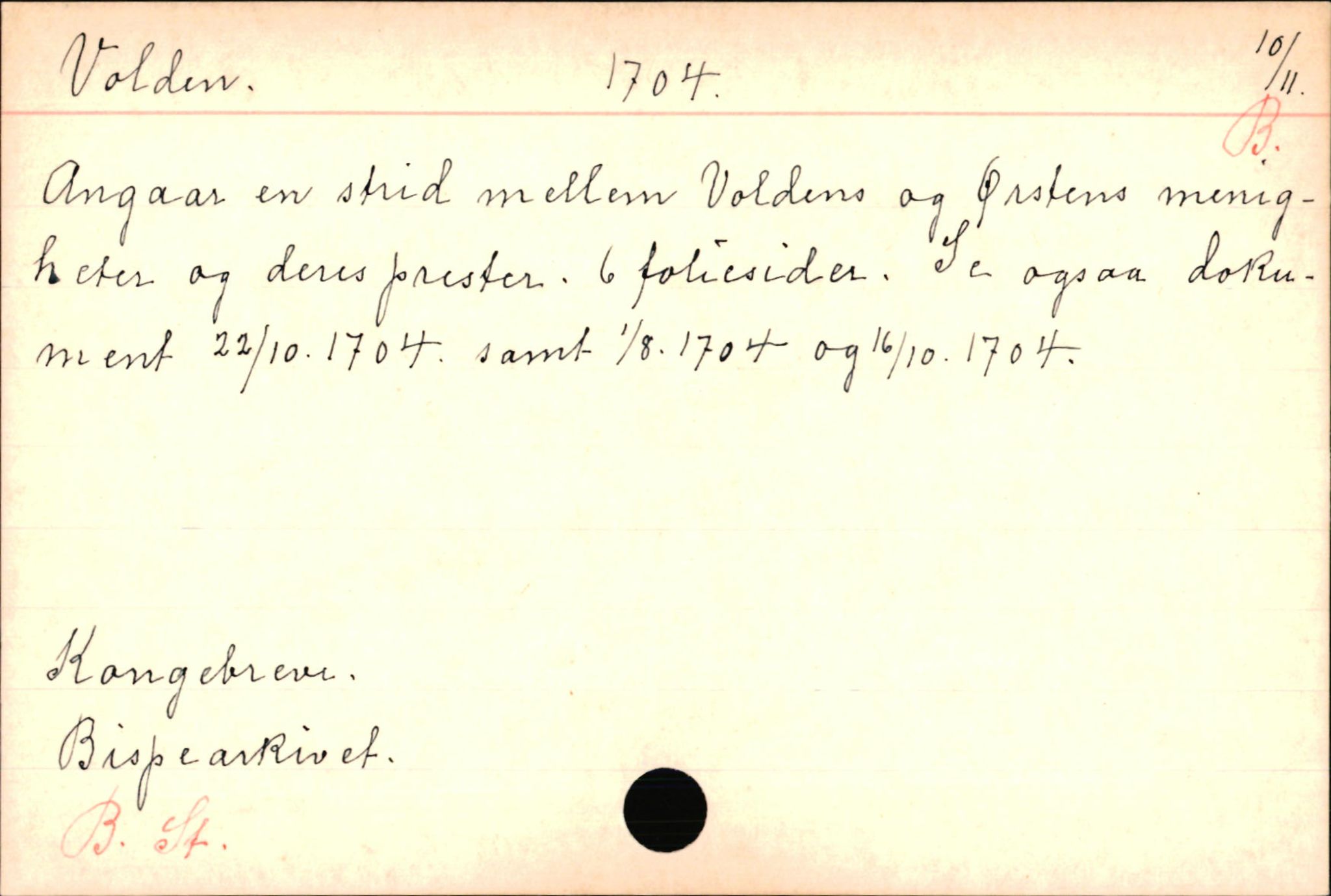 Haugen, Johannes - lærer, AV/SAB-SAB/PA-0036/01/L0001: Om klokkere og lærere, 1521-1904, p. 10670