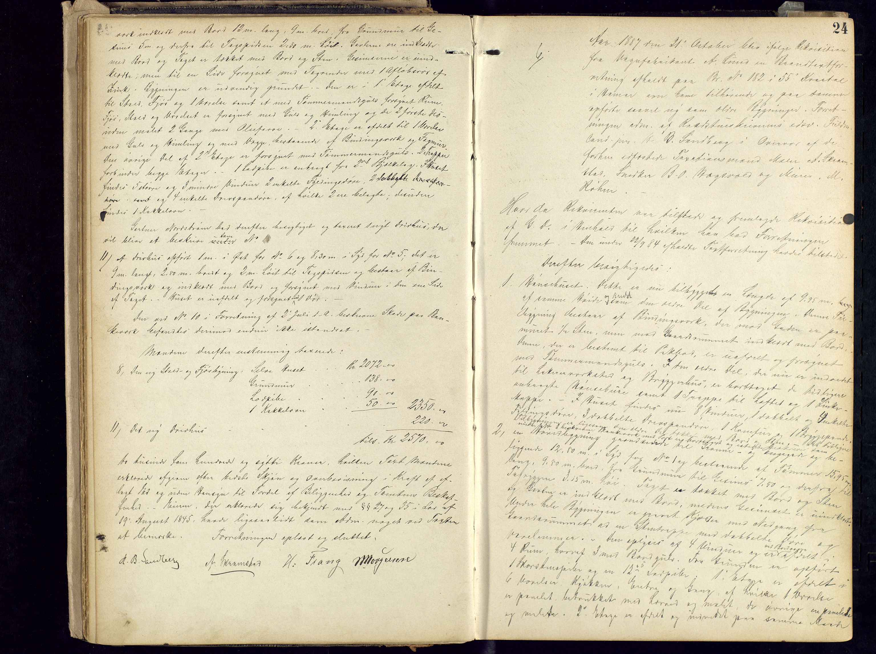 Norges Brannkasse, Hamar, AV/SAH-NBRANH-006/F/Fa/L0003: Branntakstprotokoll, 1886-1897, p. 23b-24a