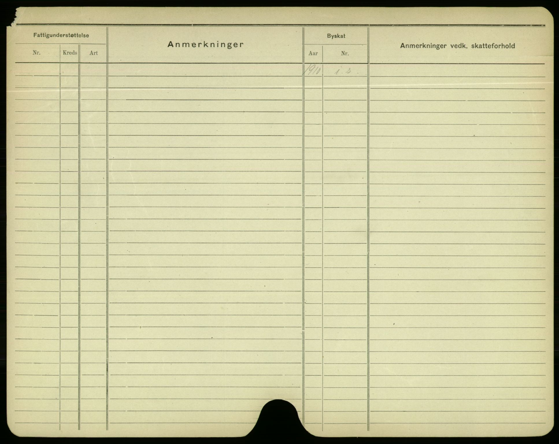 Oslo folkeregister, Registerkort, AV/SAO-A-11715/F/Fa/Fac/L0003: Menn, 1906-1914, p. 953b