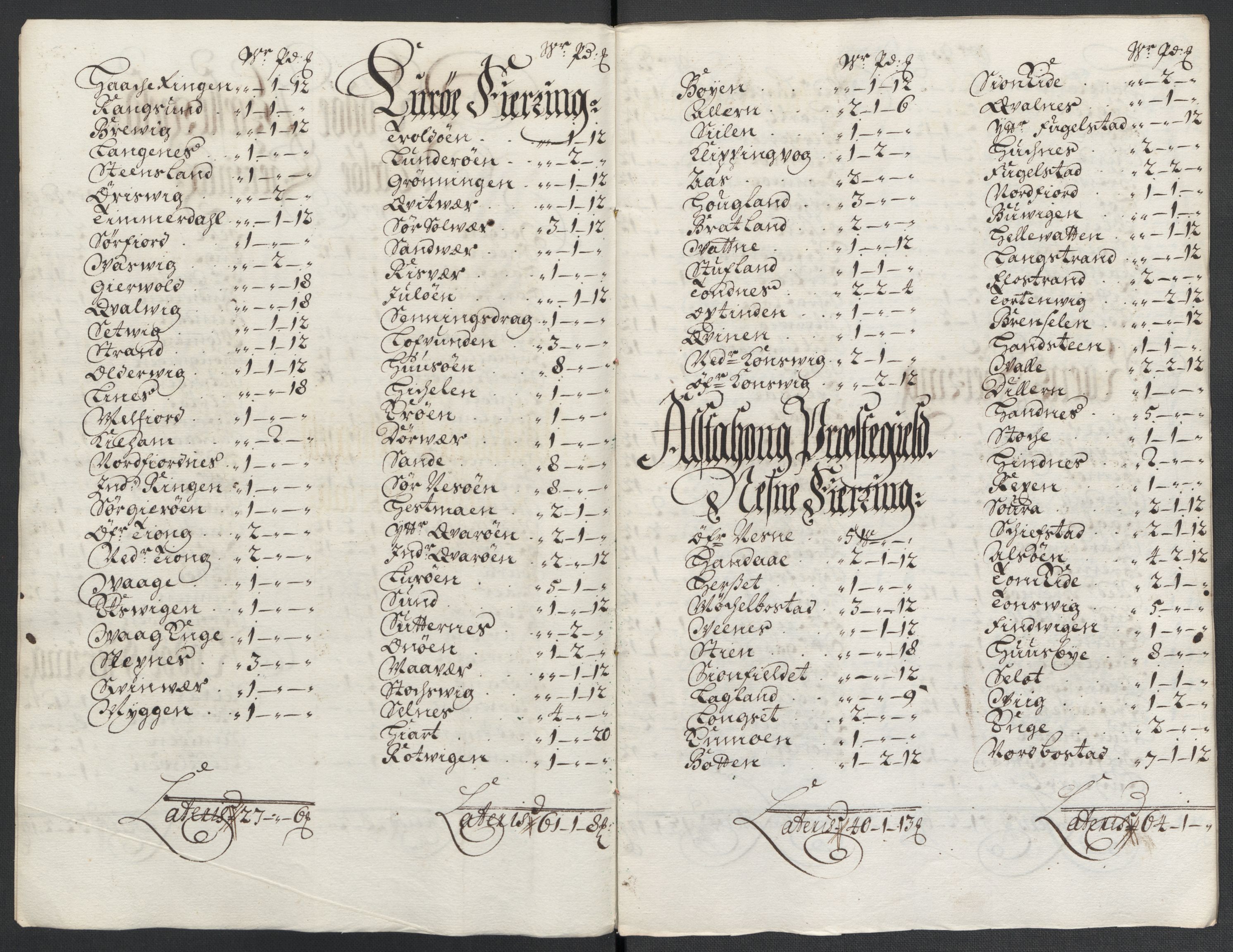 Rentekammeret inntil 1814, Reviderte regnskaper, Fogderegnskap, AV/RA-EA-4092/R65/L4507: Fogderegnskap Helgeland, 1699-1701, p. 354