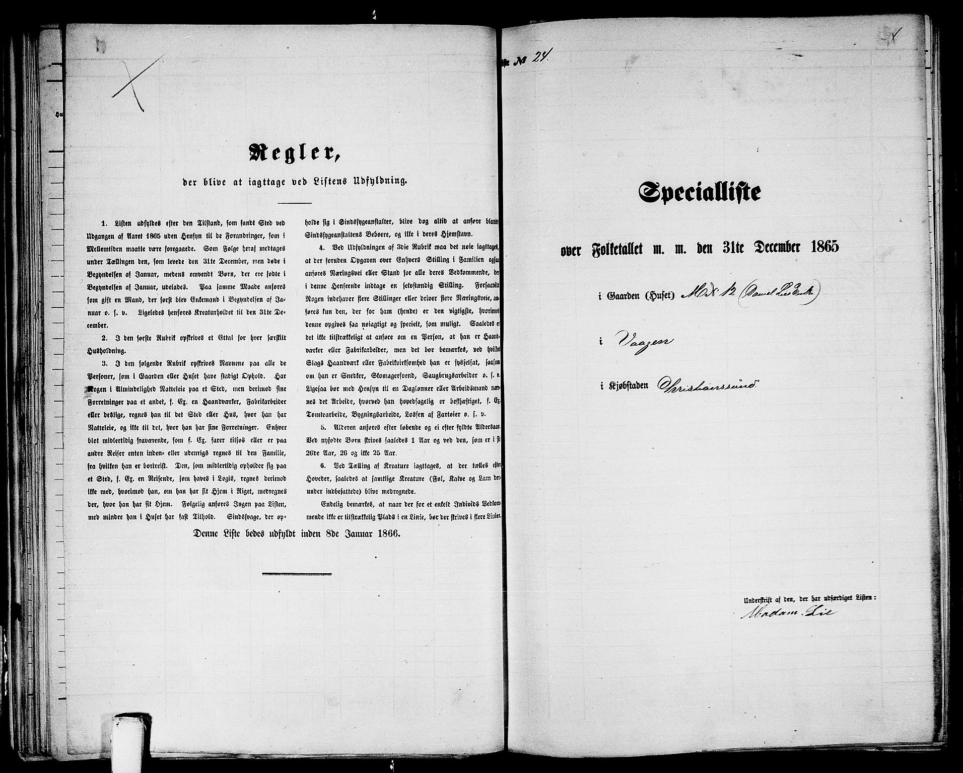 RA, 1865 census for Kristiansund/Kristiansund, 1865, p. 56