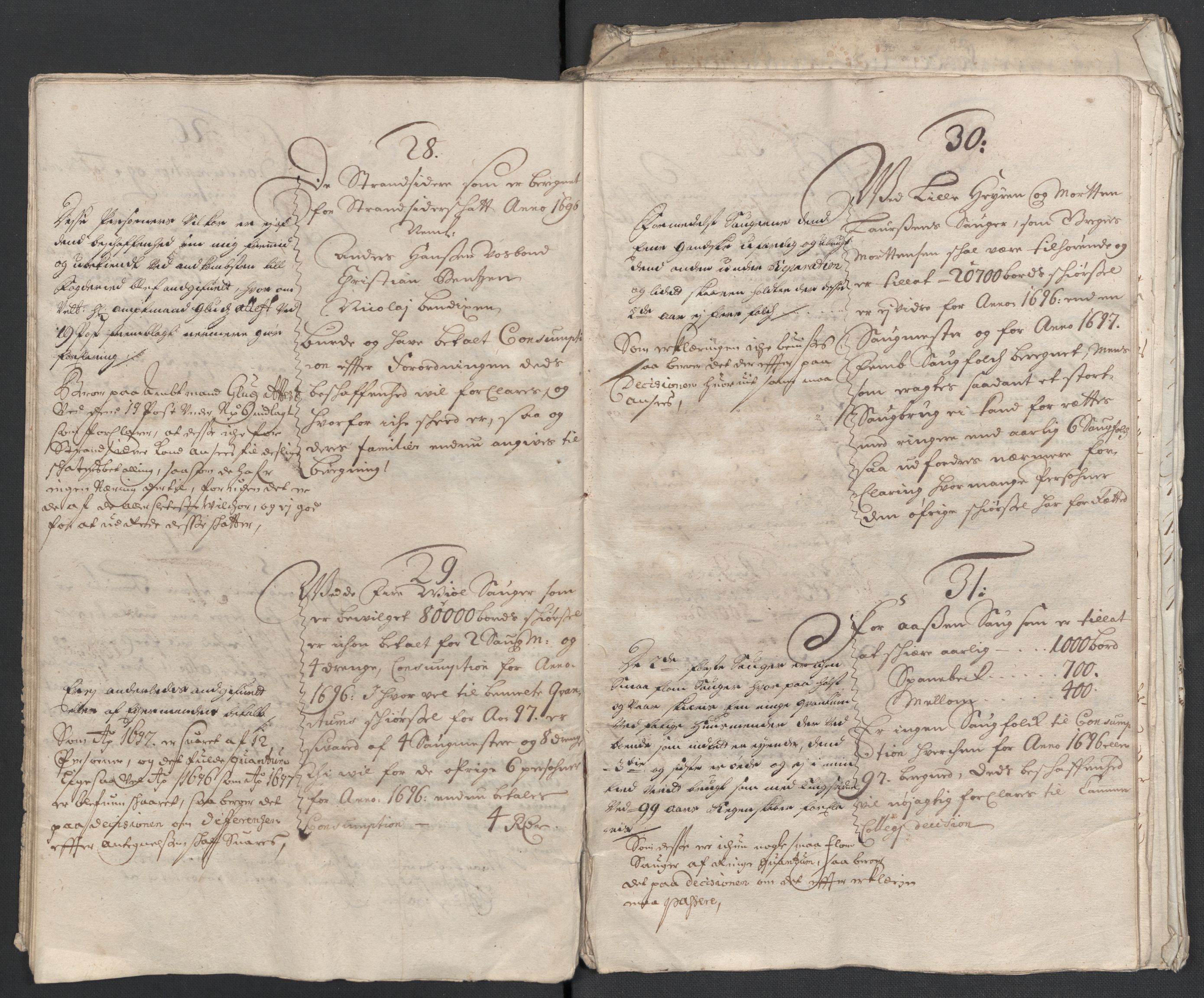 Rentekammeret inntil 1814, Reviderte regnskaper, Fogderegnskap, AV/RA-EA-4092/R22/L1454: Fogderegnskap Ringerike, Hallingdal og Buskerud, 1697, p. 363