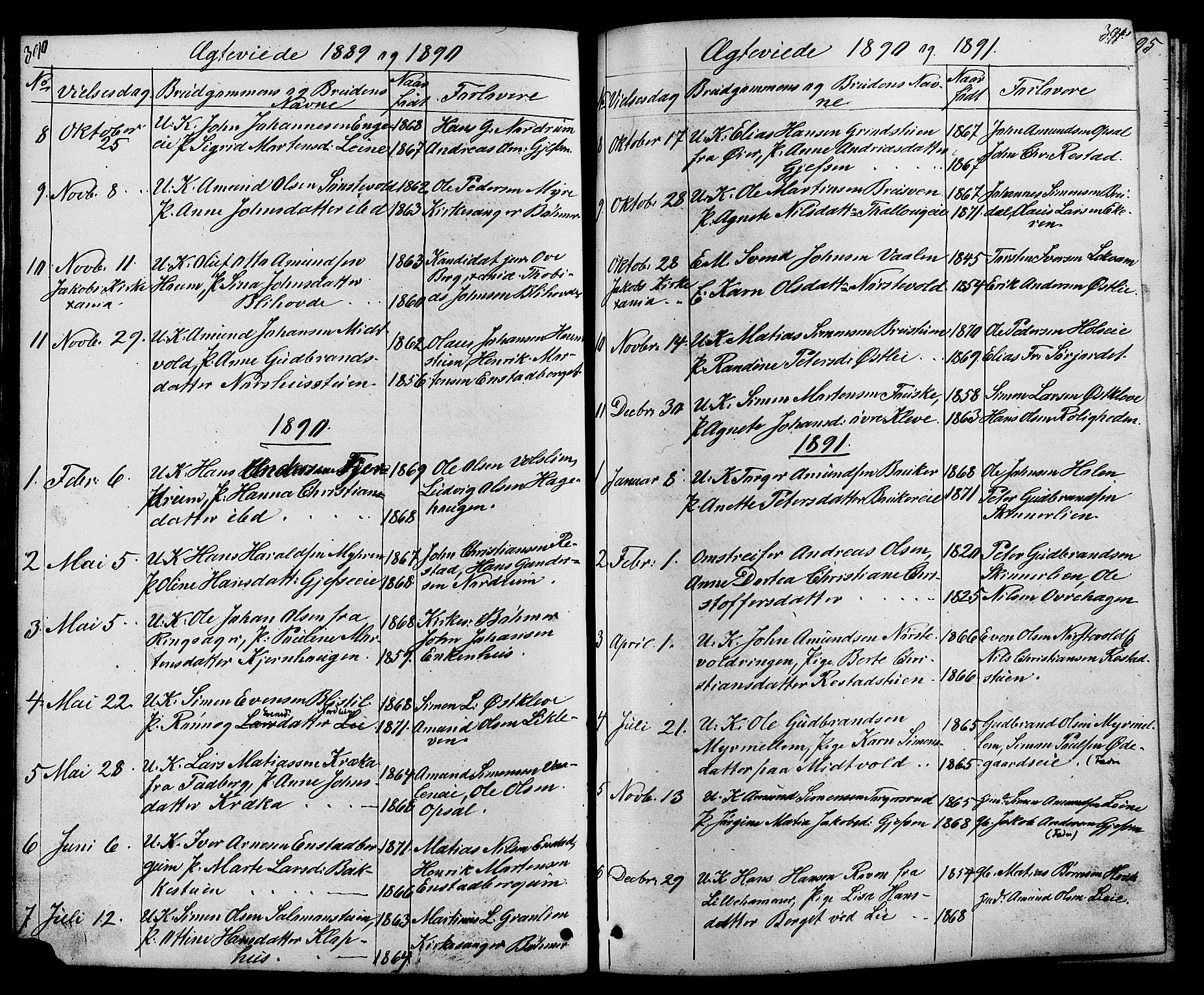 Østre Gausdal prestekontor, SAH/PREST-092/H/Ha/Hab/L0001: Parish register (copy) no. 1, 1863-1893, p. 390-391