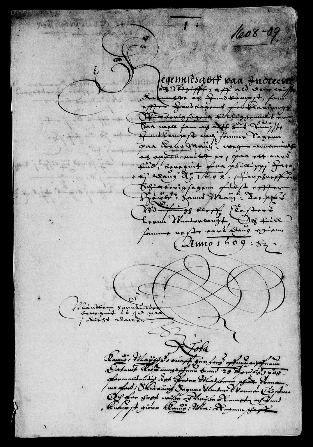 Rentekammeret inntil 1814, Reviderte regnskaper, Lensregnskaper, AV/RA-EA-5023/R/Rb/Rbg/L0001: Verne kloster len, 1599-1619