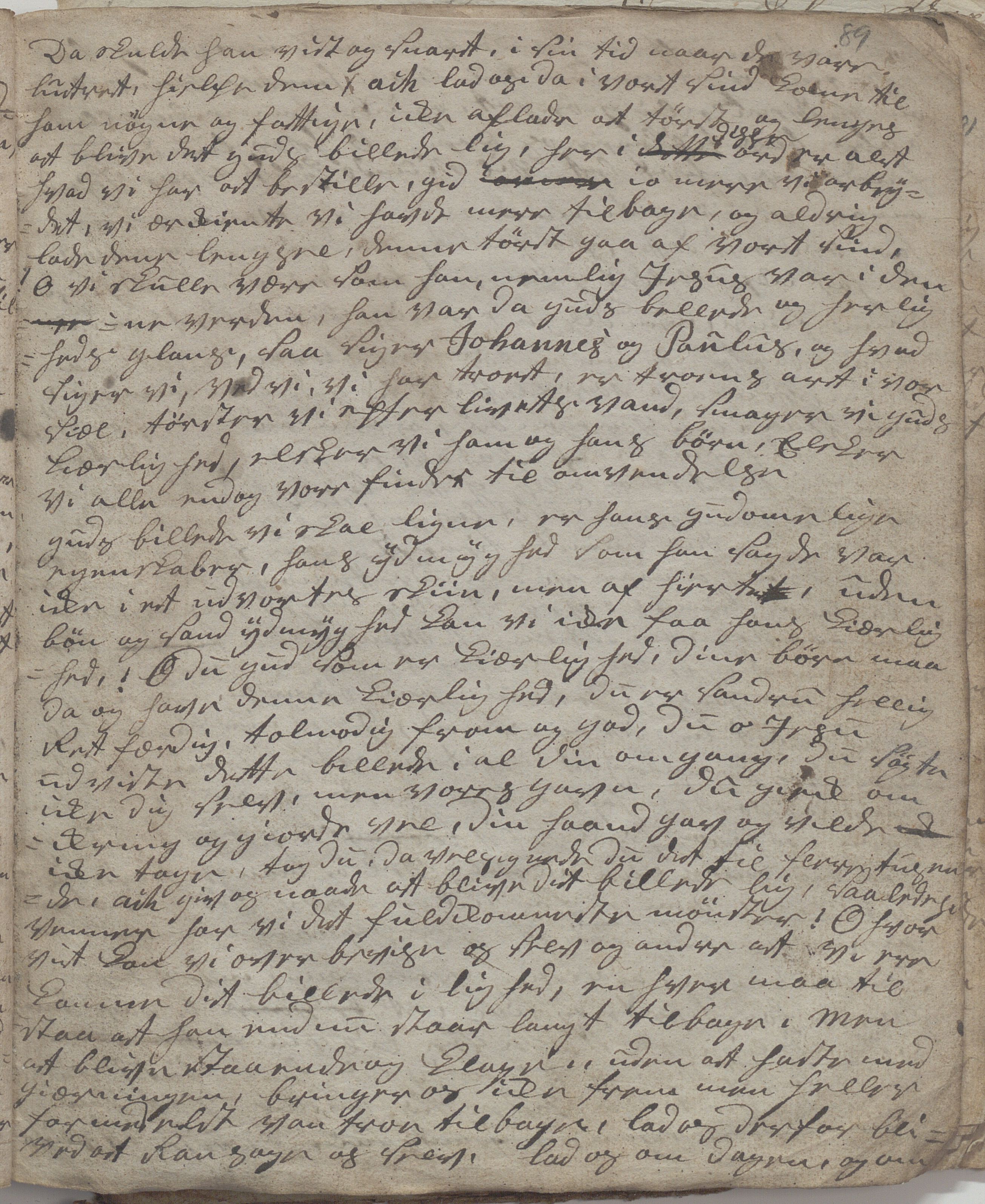 Heggtveitsamlingen, TMF/A-1007/H/L0047/0006: Kopibøker, brev etc.  / "Kopibok IV"/"MF IV", 1815-1819, p. 89