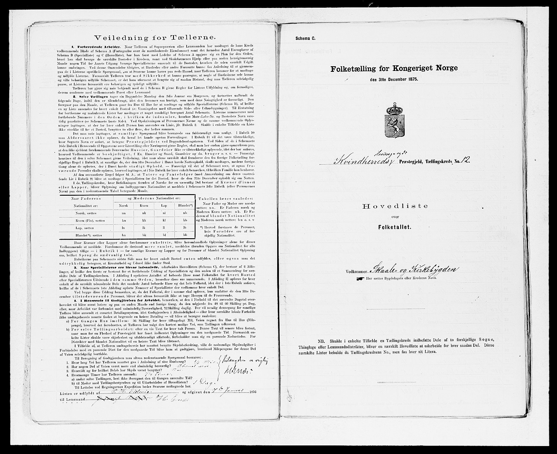SAB, 1875 census for 1224P Kvinnherad, 1875, p. 24