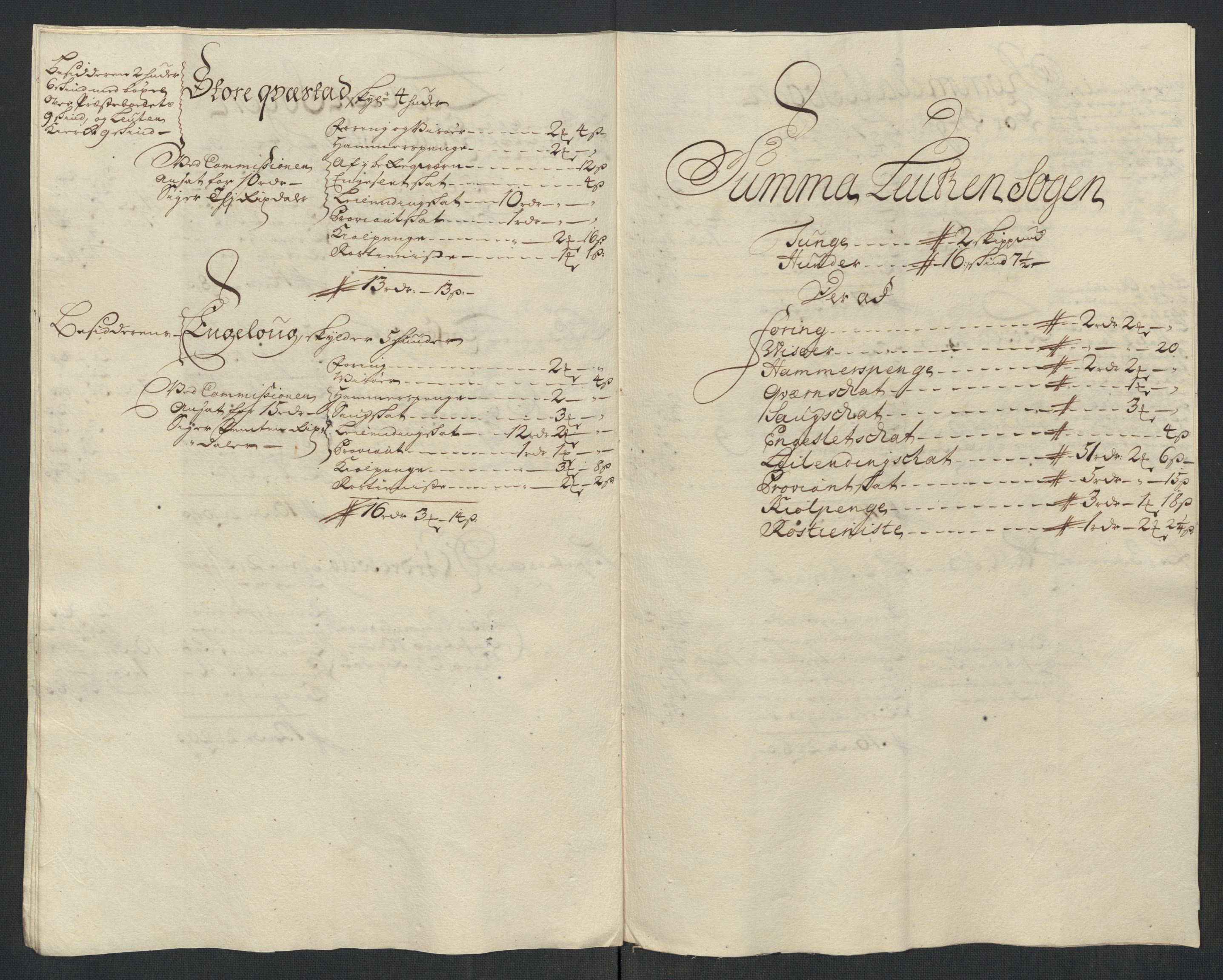 Rentekammeret inntil 1814, Reviderte regnskaper, Fogderegnskap, AV/RA-EA-4092/R16/L1055: Fogderegnskap Hedmark, 1716, p. 288