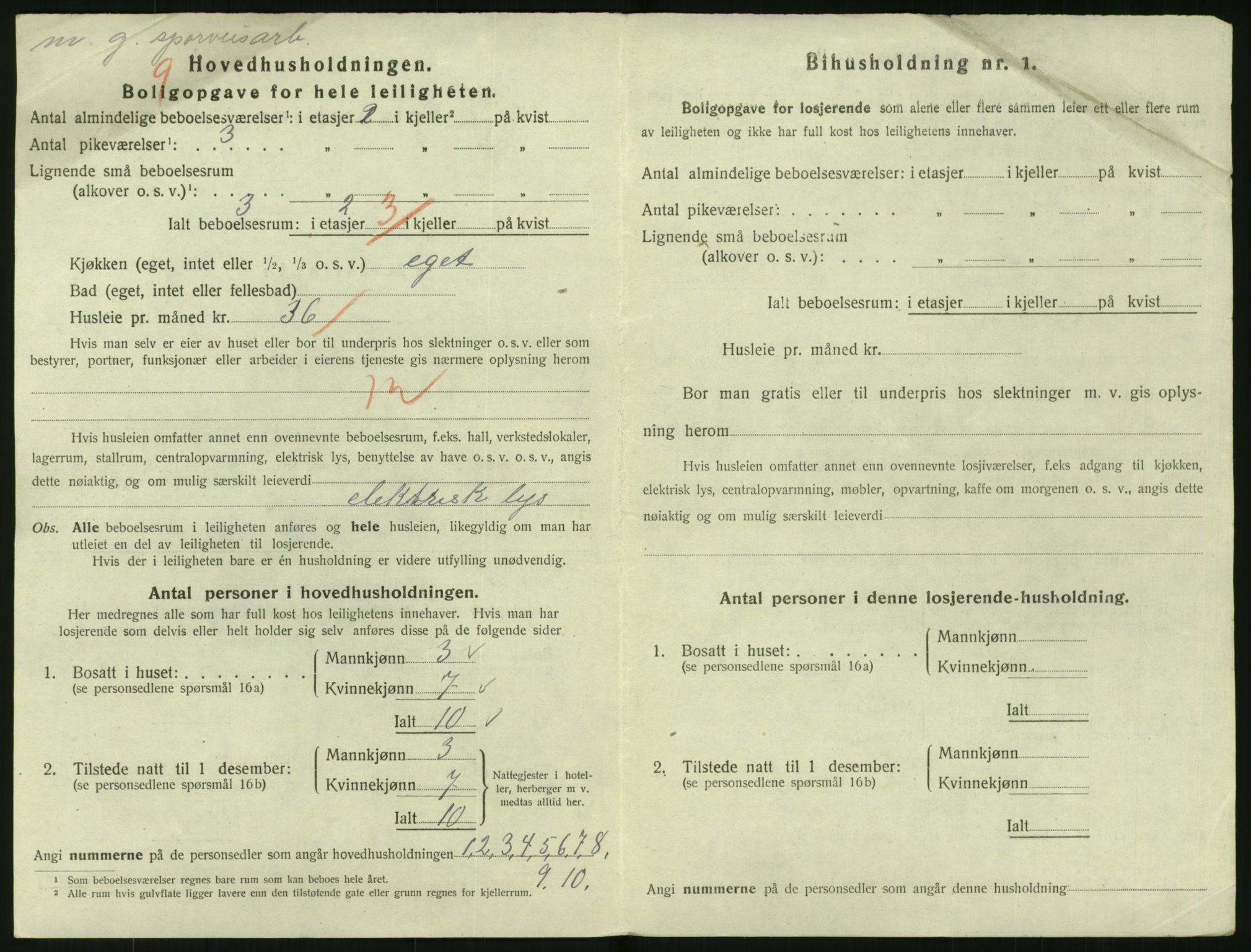 SAO, 1920 census for Kristiania, 1920, p. 119946
