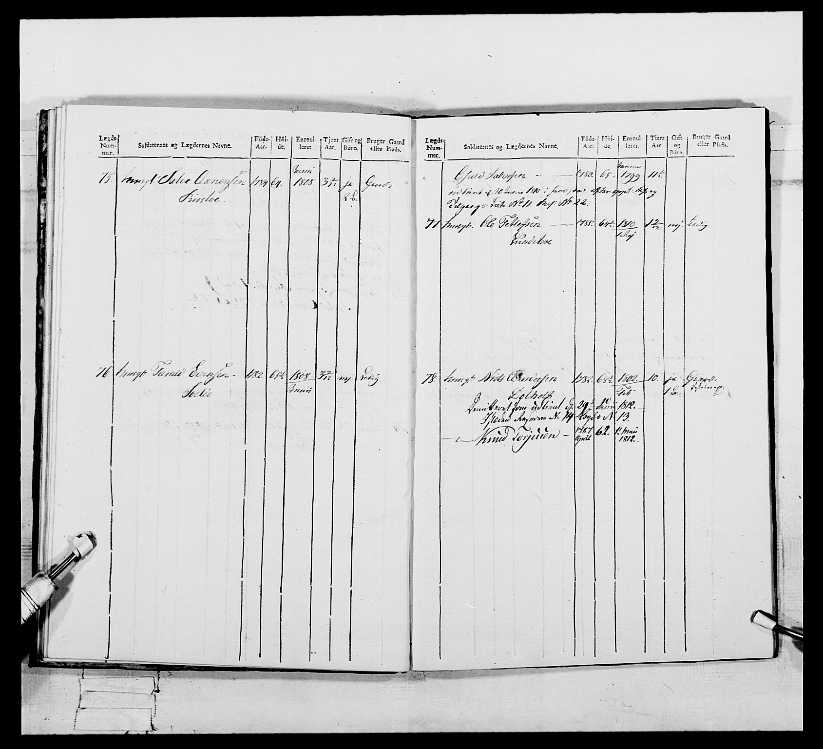 Generalitets- og kommissariatskollegiet, Det kongelige norske kommissariatskollegium, AV/RA-EA-5420/E/Eh/L0112: Vesterlenske nasjonale infanteriregiment, 1812, p. 81