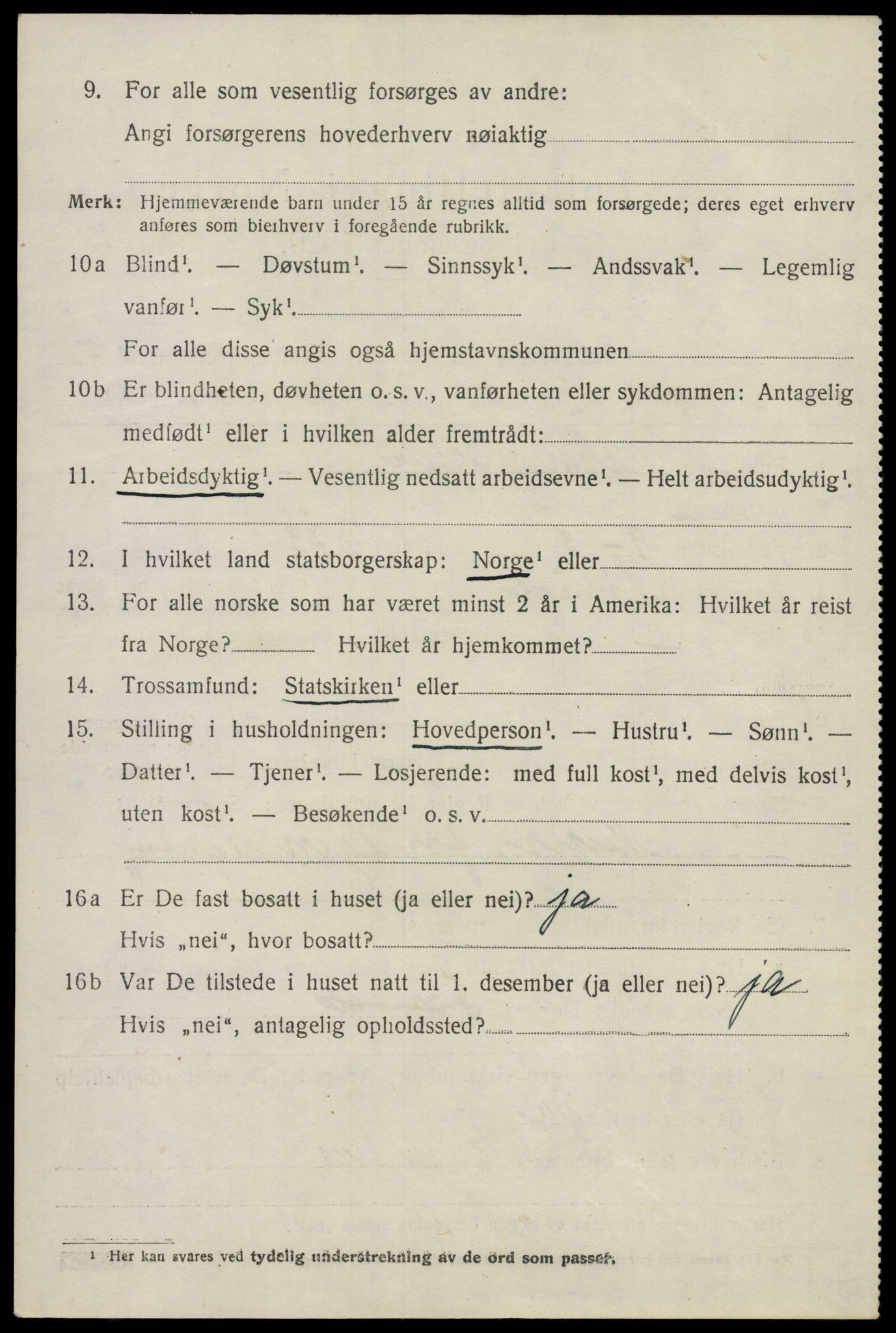 SAO, 1920 census for Bærum, 1920, p. 14297