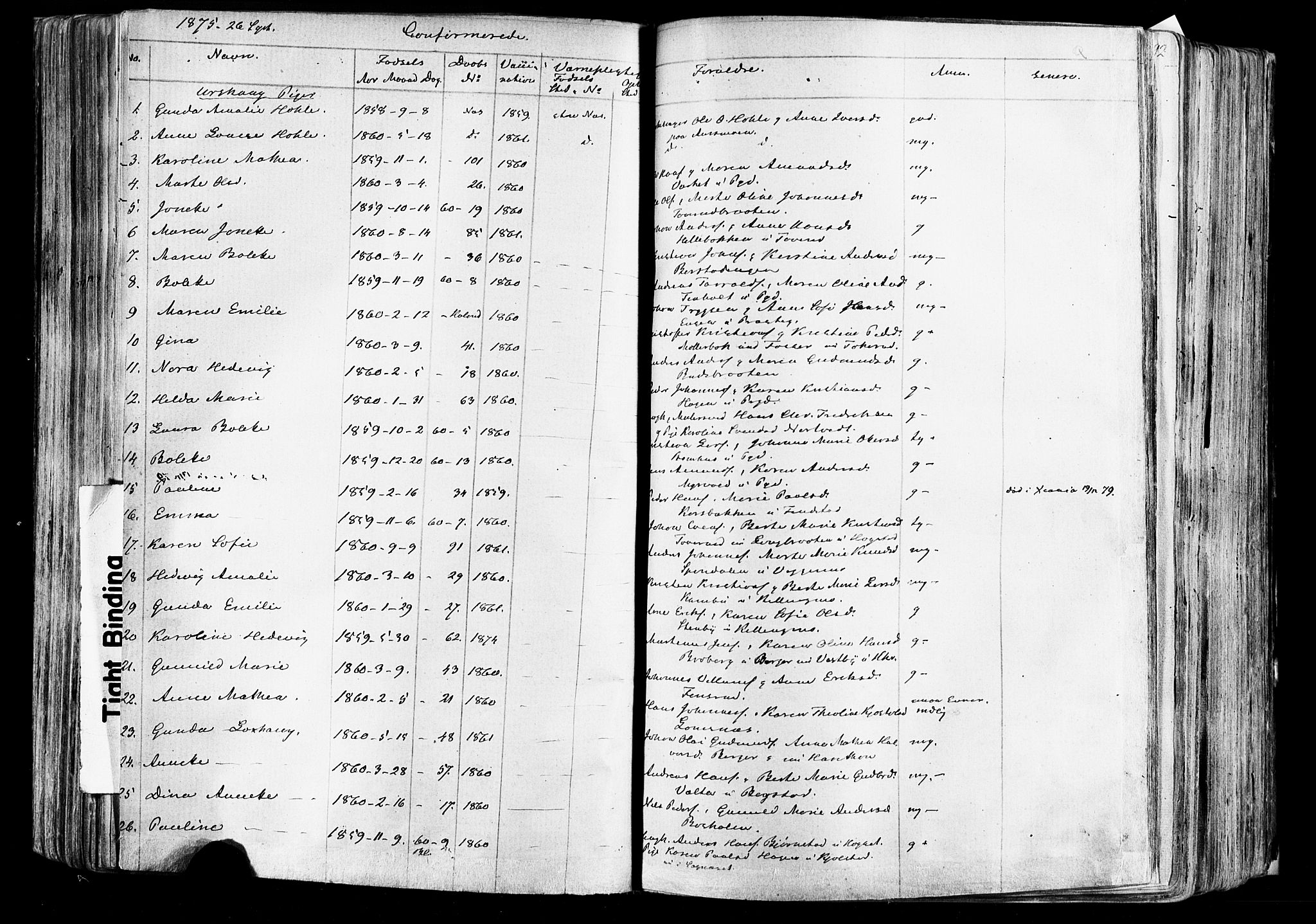 Aurskog prestekontor Kirkebøker, SAO/A-10304a/F/Fa/L0007: Parish register (official) no. I 7, 1854-1877
