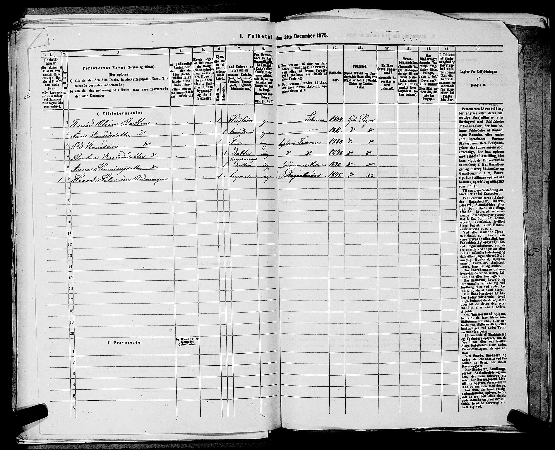 SAKO, 1875 census for 0617P Gol, 1875, p. 589