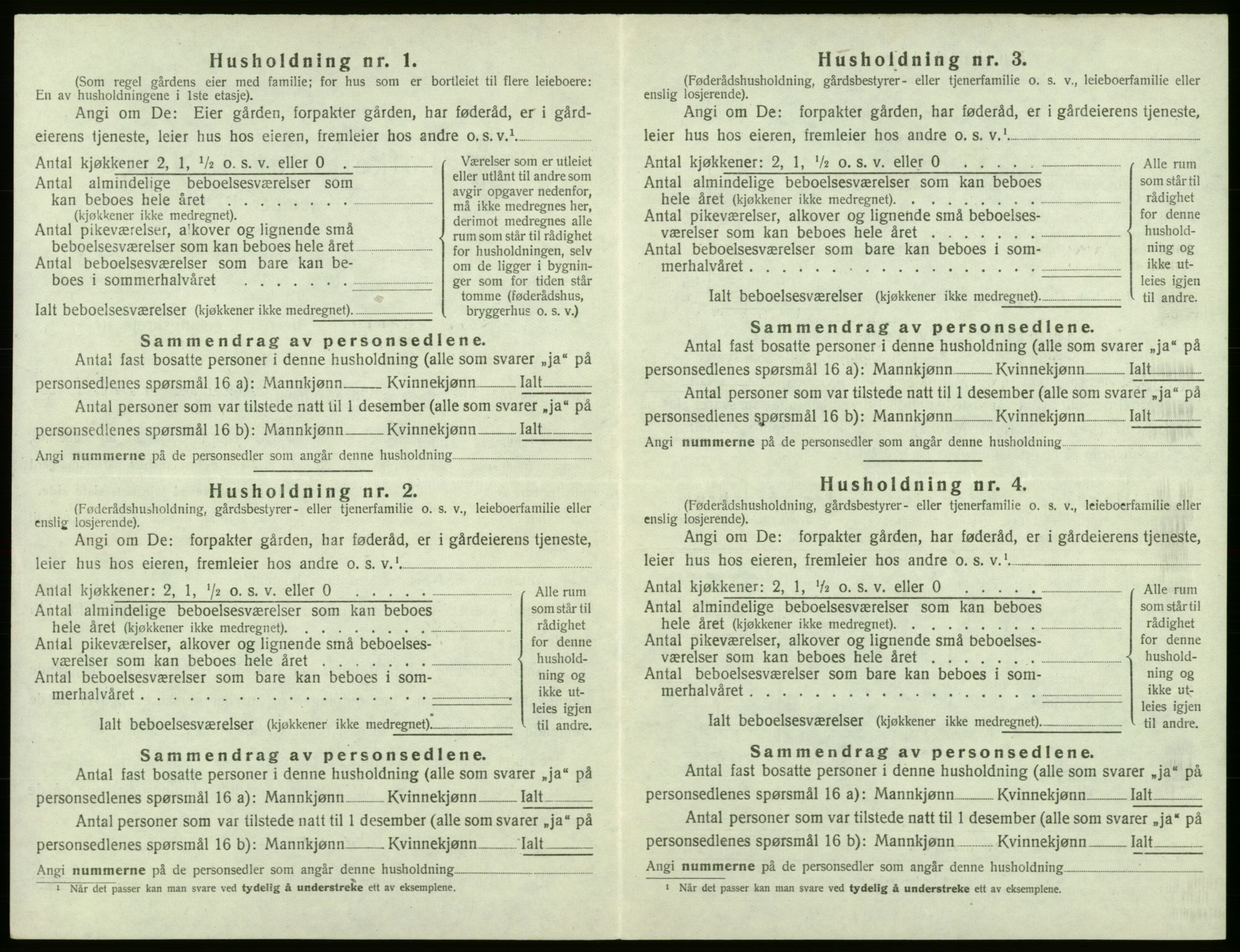 SAB, 1920 census for Valestrand, 1920, p. 324