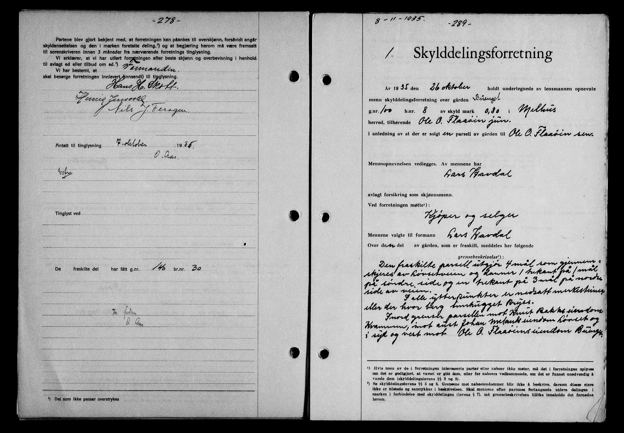 Gauldal sorenskriveri, SAT/A-0014/1/2/2C/L0045: Mortgage book no. 47-49, 1935-1936, Deed date: 08.11.1935