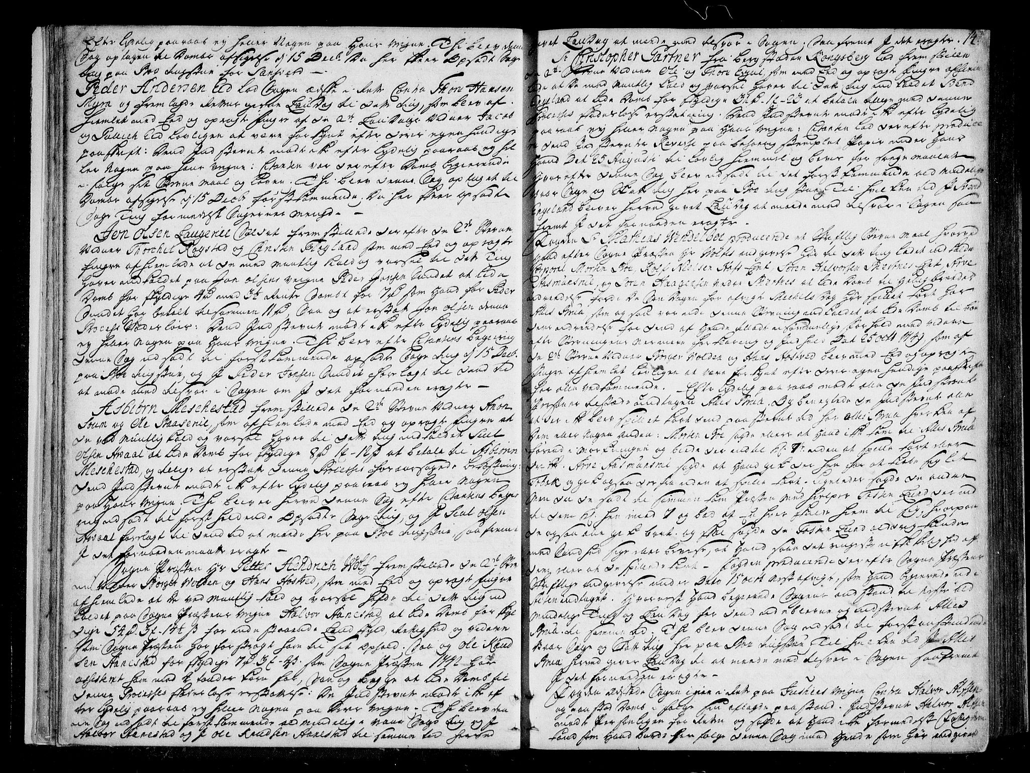 Numedal og Sandsvær sorenskriveri, AV/SAKO-A-128/F/Fa/Faa/L0093: Tingbok for Sandsvær, 1749-1754, p. 14