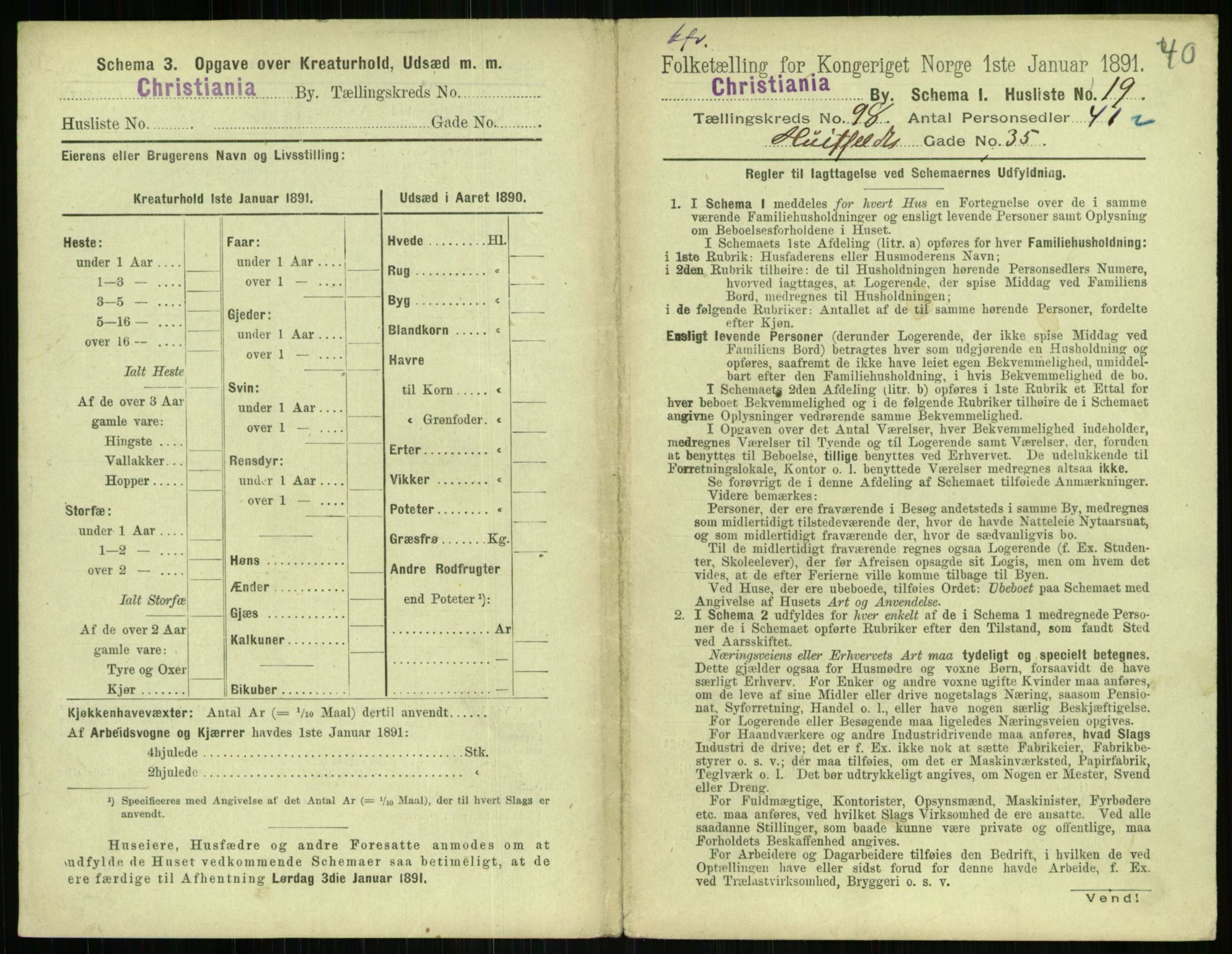 RA, 1891 census for 0301 Kristiania, 1891, p. 47683