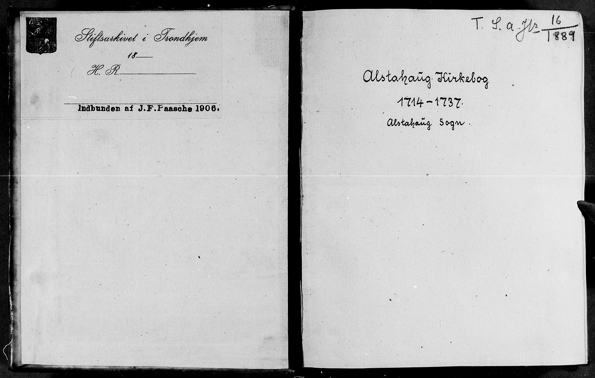 Ministerialprotokoller, klokkerbøker og fødselsregistre - Nordland, SAT/A-1459/830/L0432: Parish register (official) no. 830A01, 1714-1737