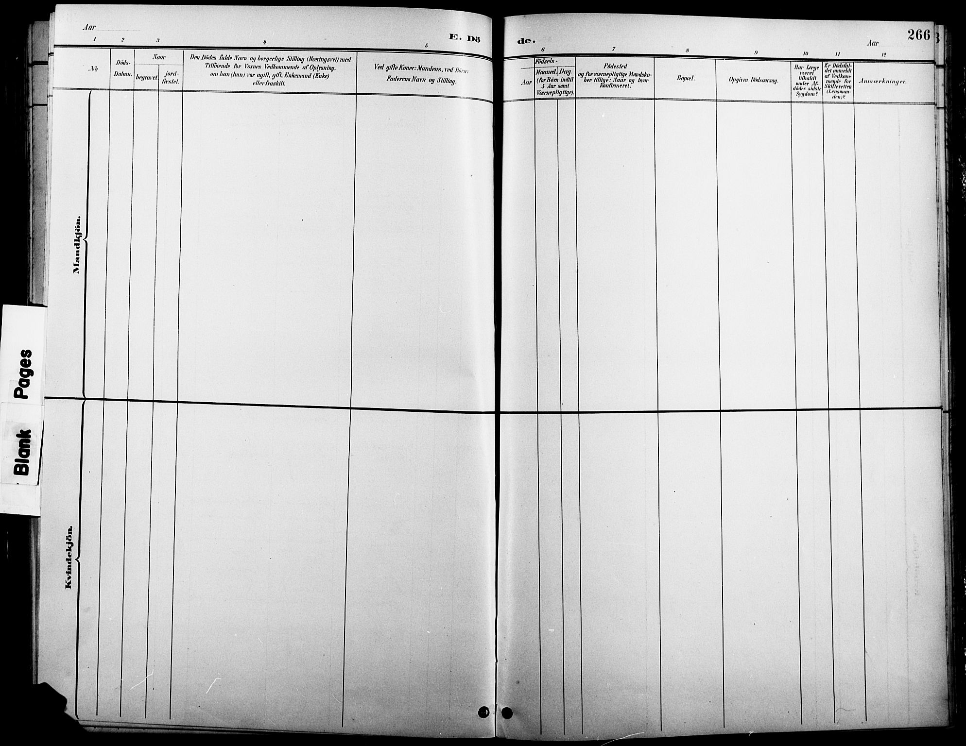 Åsnes prestekontor, AV/SAH-PREST-042/H/Ha/Hab/L0005: Parish register (copy) no. 5, 1895-1920, p. 266