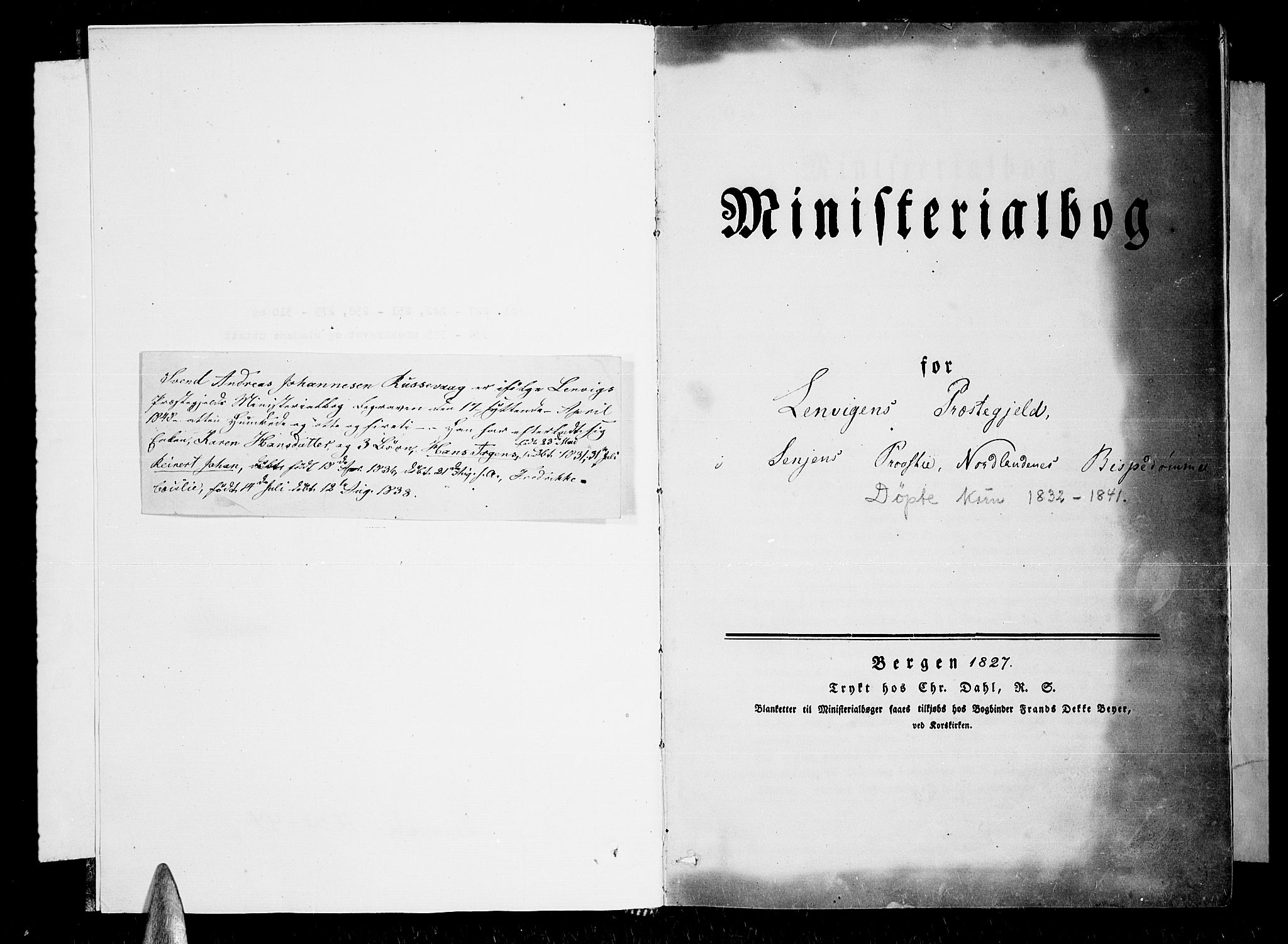 Lenvik sokneprestembete, SATØ/S-1310/H/Ha/Haa/L0004kirke: Parish register (official) no. 4, 1832-1844