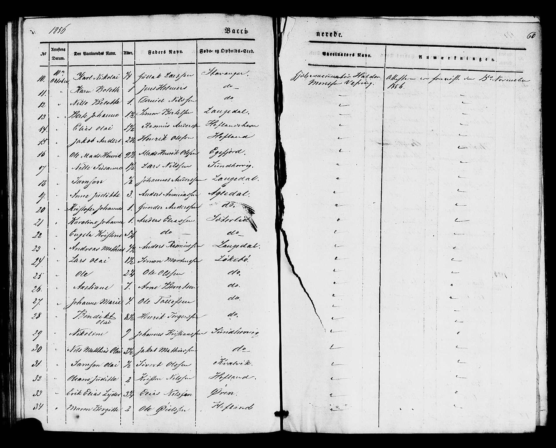 Kinn sokneprestembete, SAB/A-80801/H/Haa/Haaa/L0016: Parish register (official) no. A 16, 1841-1858, p. 60