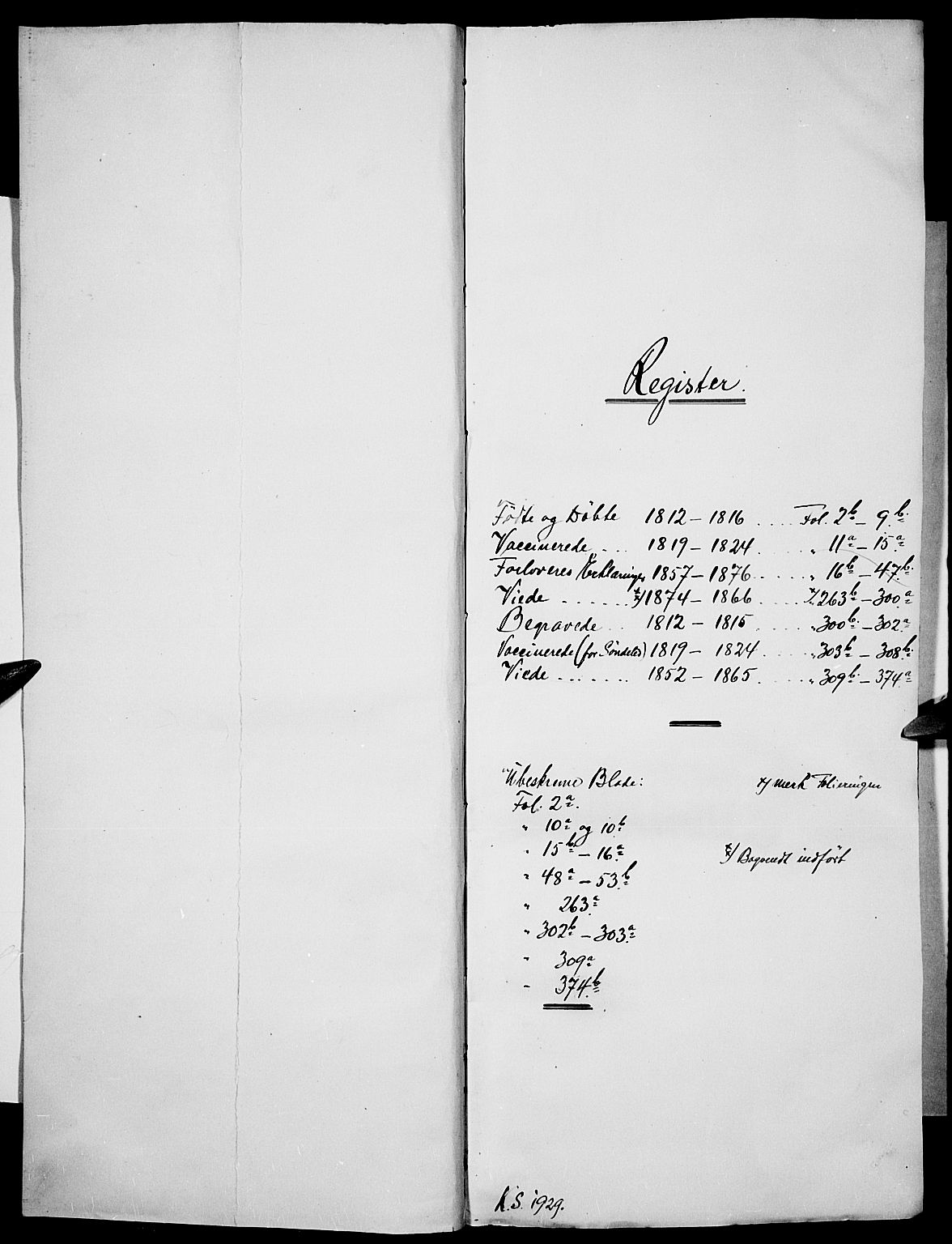 Risør sokneprestkontor, AV/SAK-1111-0035/F/Fb/L0003: Parish register (copy) no. B 3 /1, 1812-1874