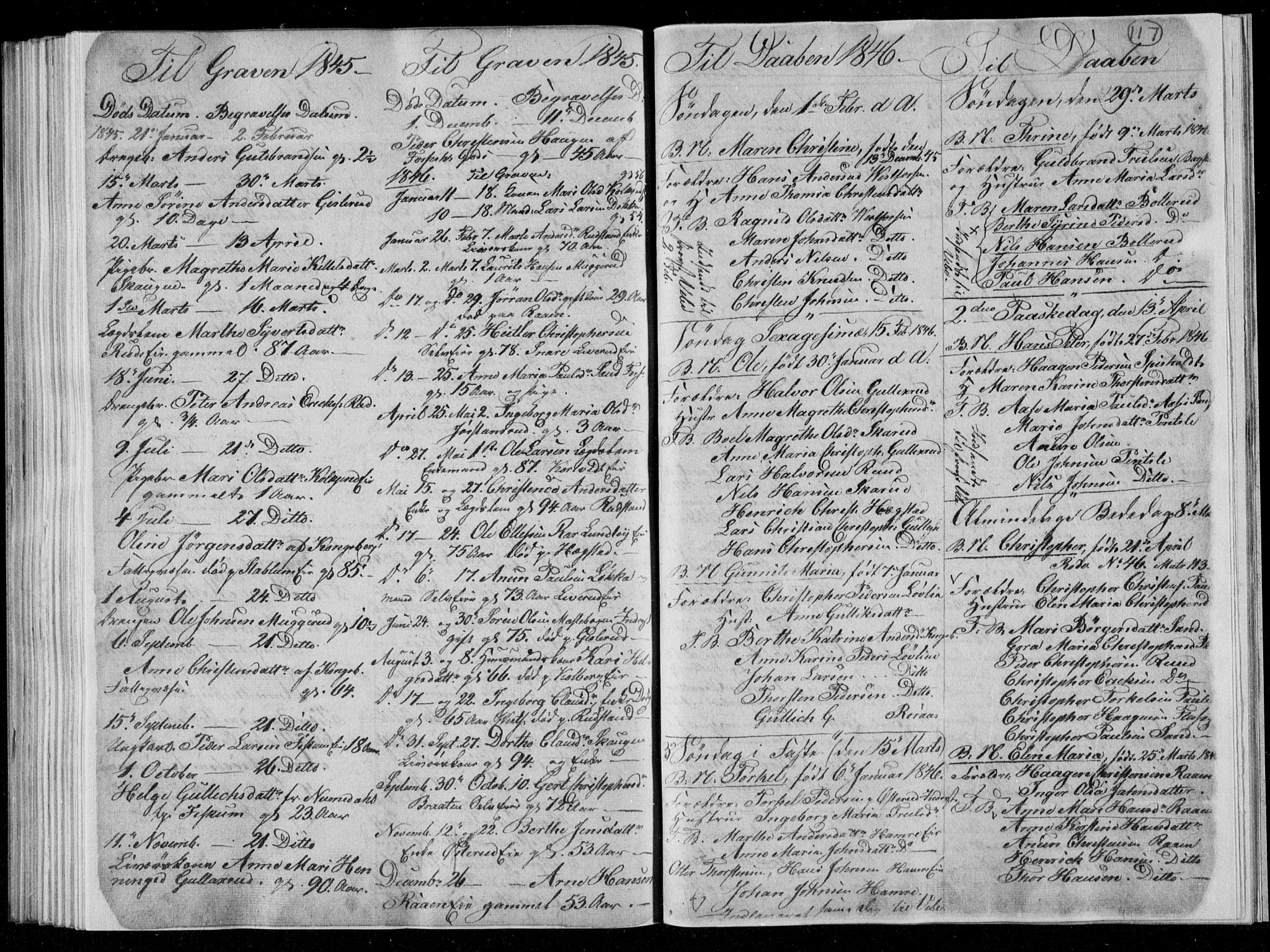 Fiskum kirkebøker, AV/SAKO-A-15/G/Ga/L0002: Parish register (copy) no. 2, 1794-1850, p. 117