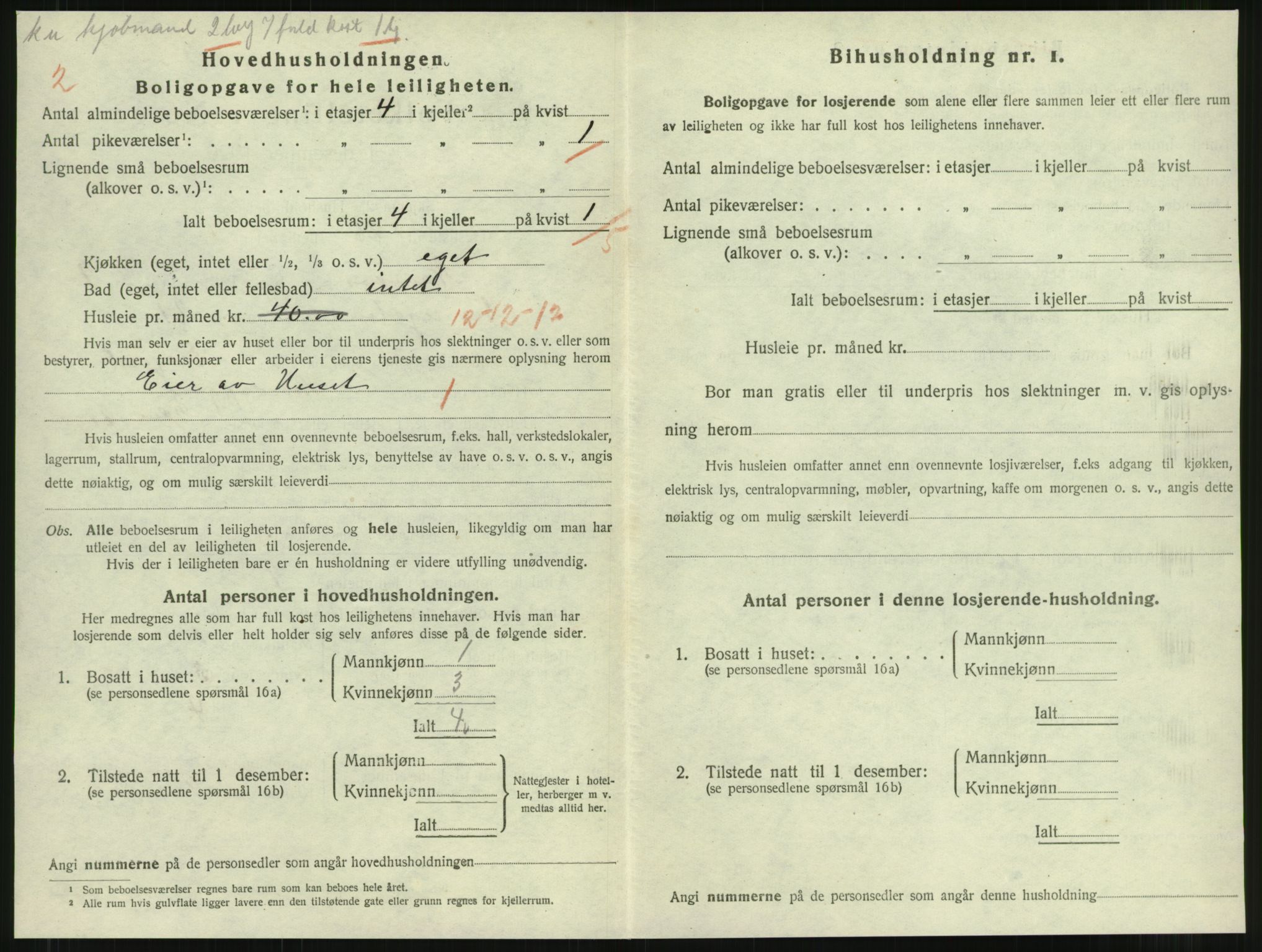 SAT, 1920 census for Namsos, 1920, p. 846