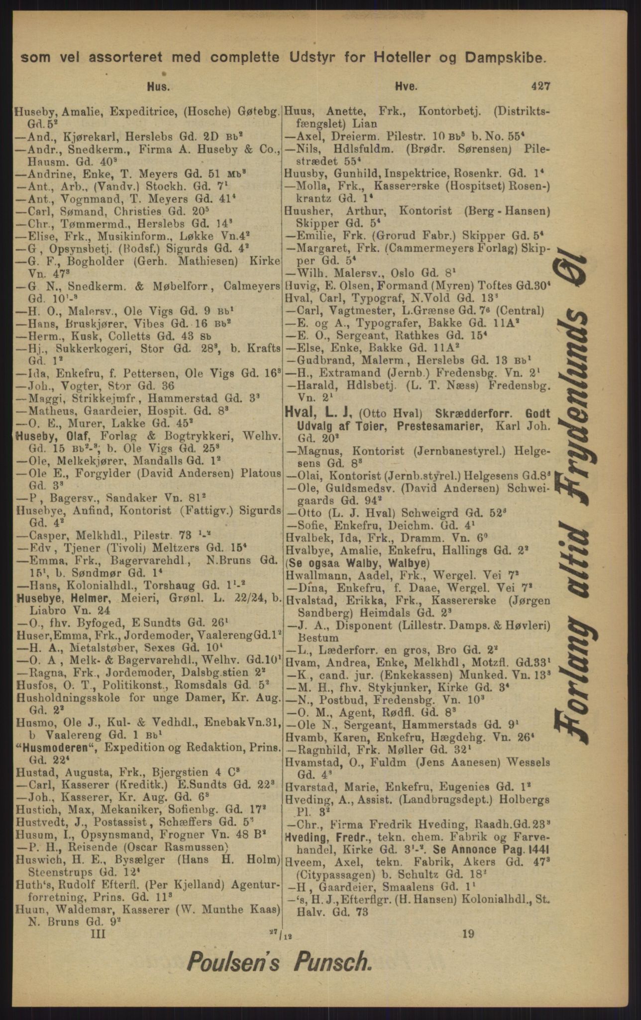 Kristiania/Oslo adressebok, PUBL/-, 1902, p. 427