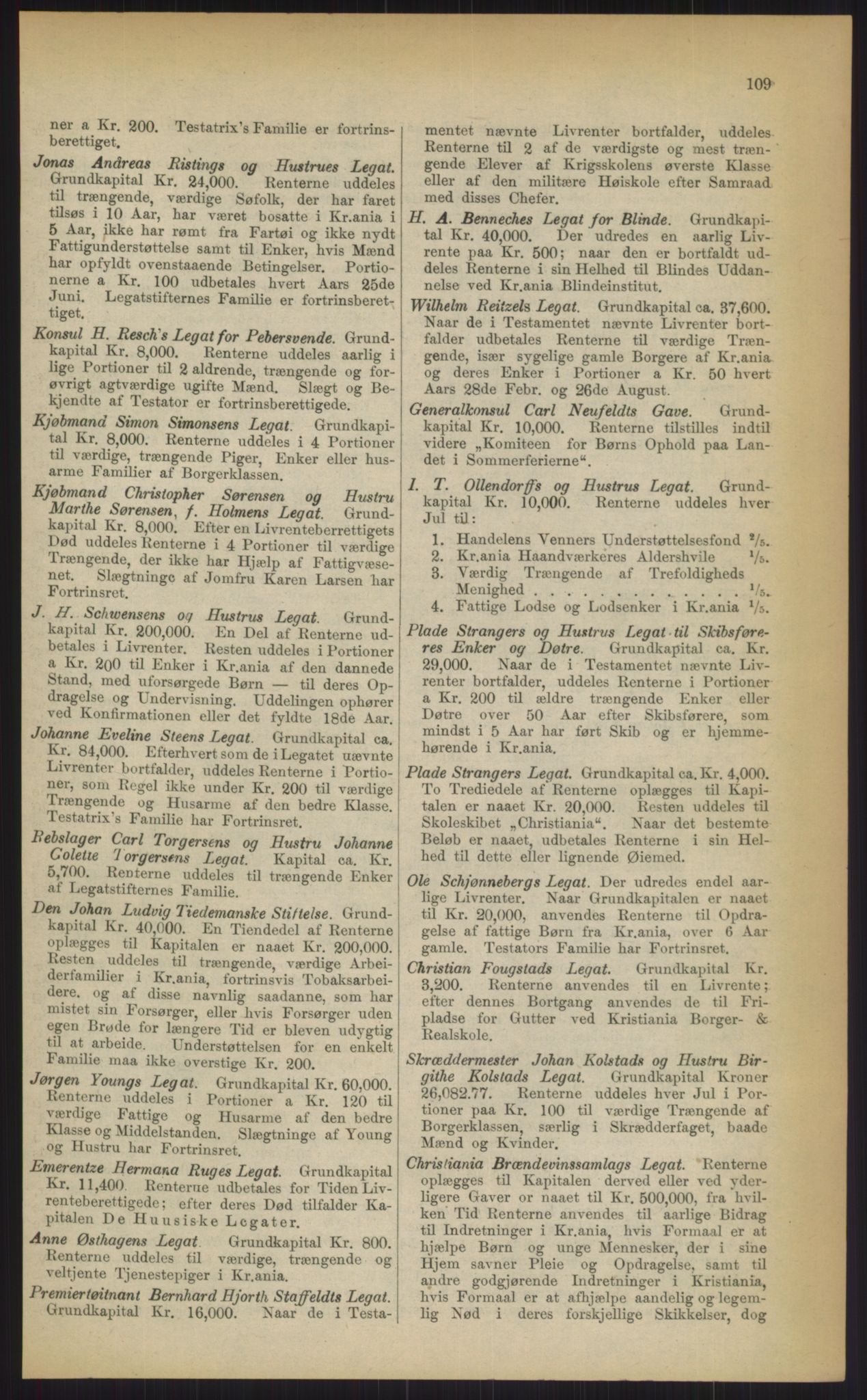 Kristiania/Oslo adressebok, PUBL/-, 1903, p. 109