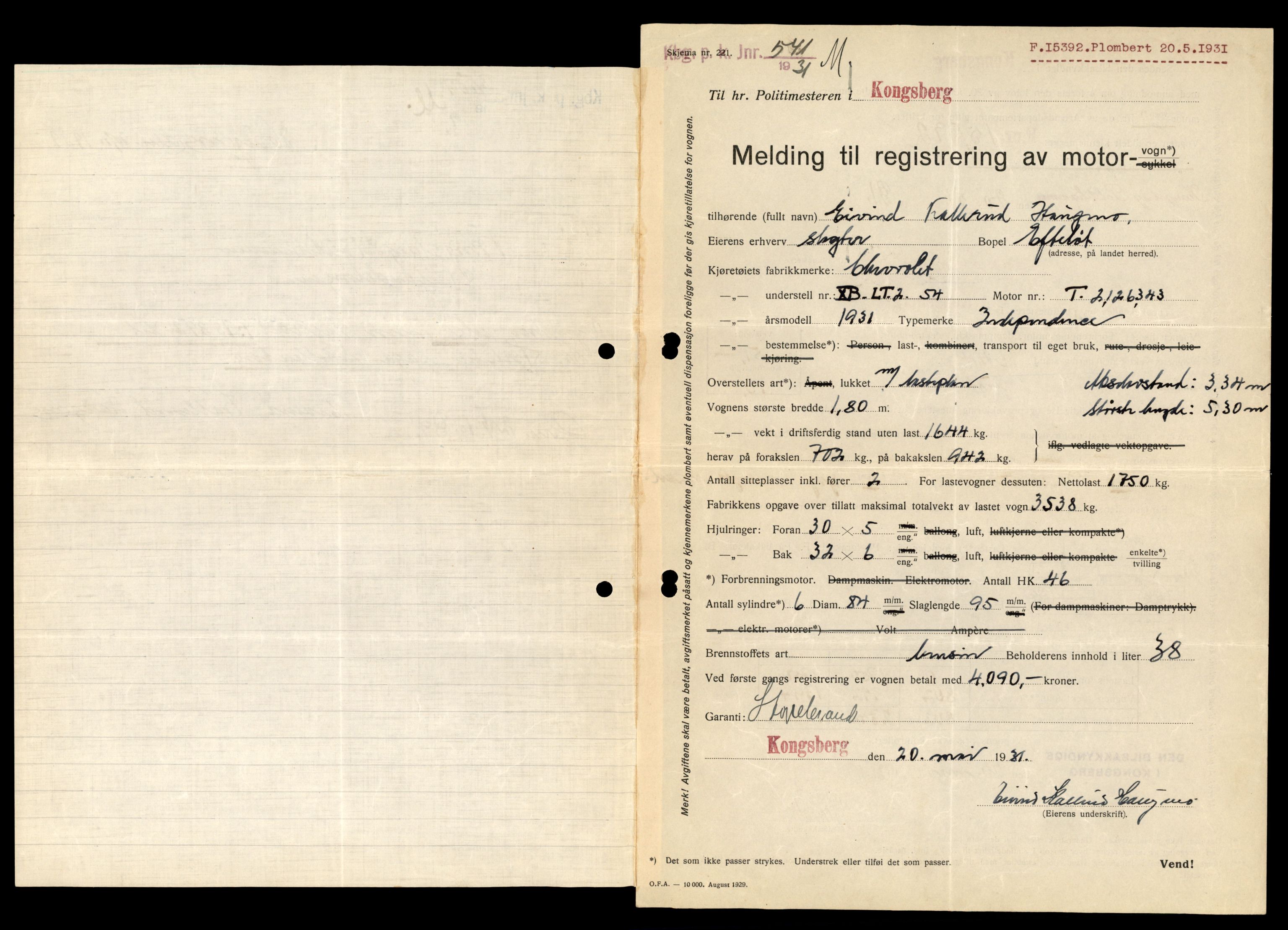 Møre og Romsdal vegkontor - Ålesund trafikkstasjon, AV/SAT-A-4099/F/Fe/L0018: Registreringskort for kjøretøy T 10091 - T 10227, 1927-1998, p. 2168