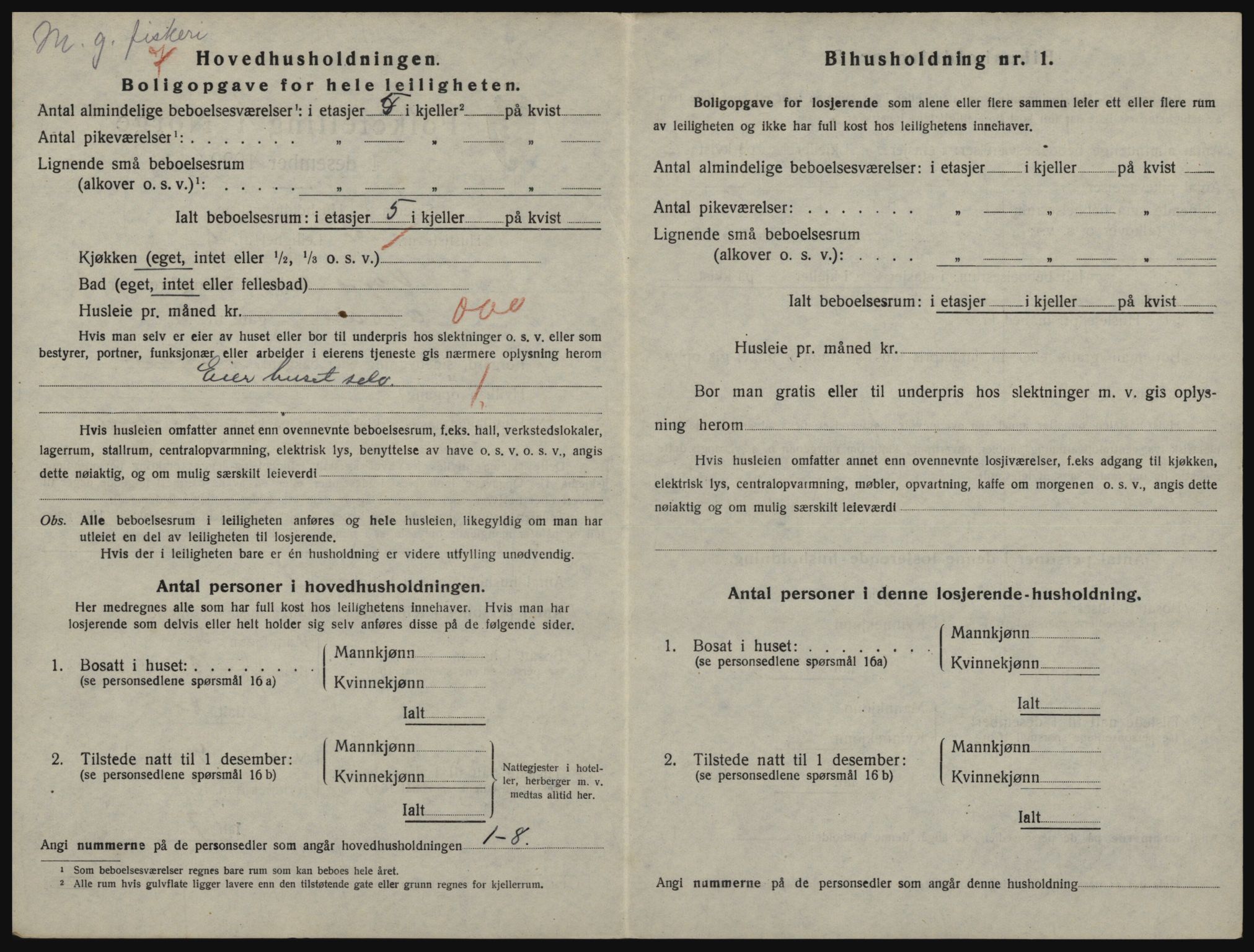 SATØ, 1920 census for Vadsø, 1920, p. 1349