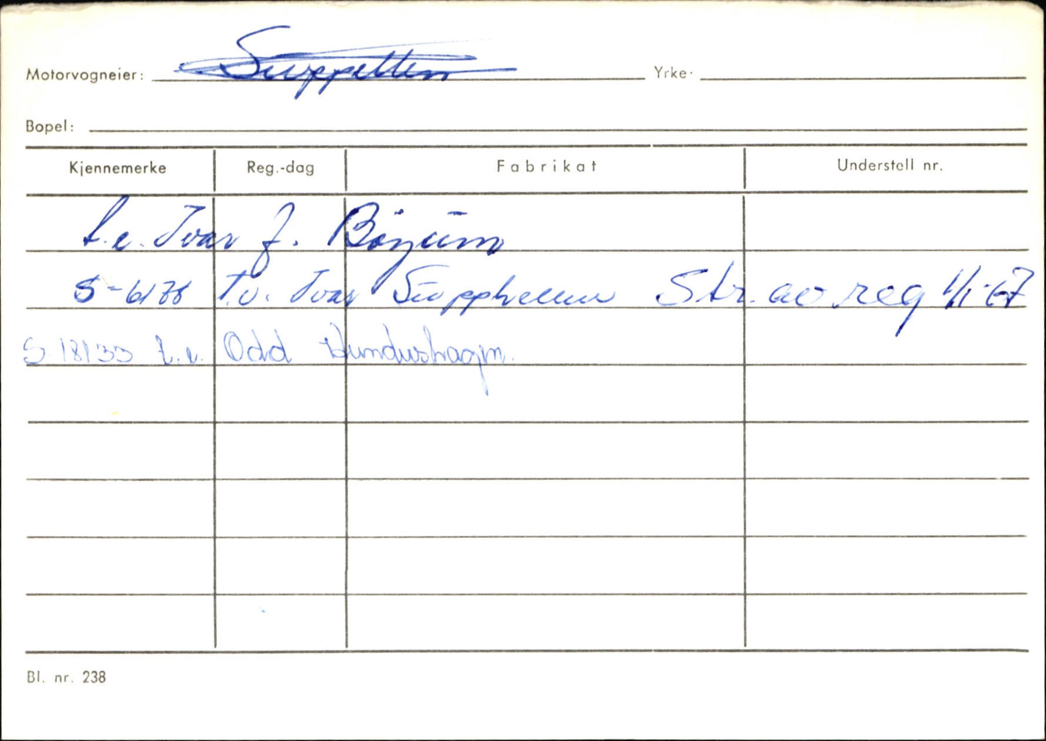 Statens vegvesen, Sogn og Fjordane vegkontor, SAB/A-5301/4/F/L0132: Eigarregister Askvoll A-Å. Balestrand A-Å, 1945-1975, p. 2357