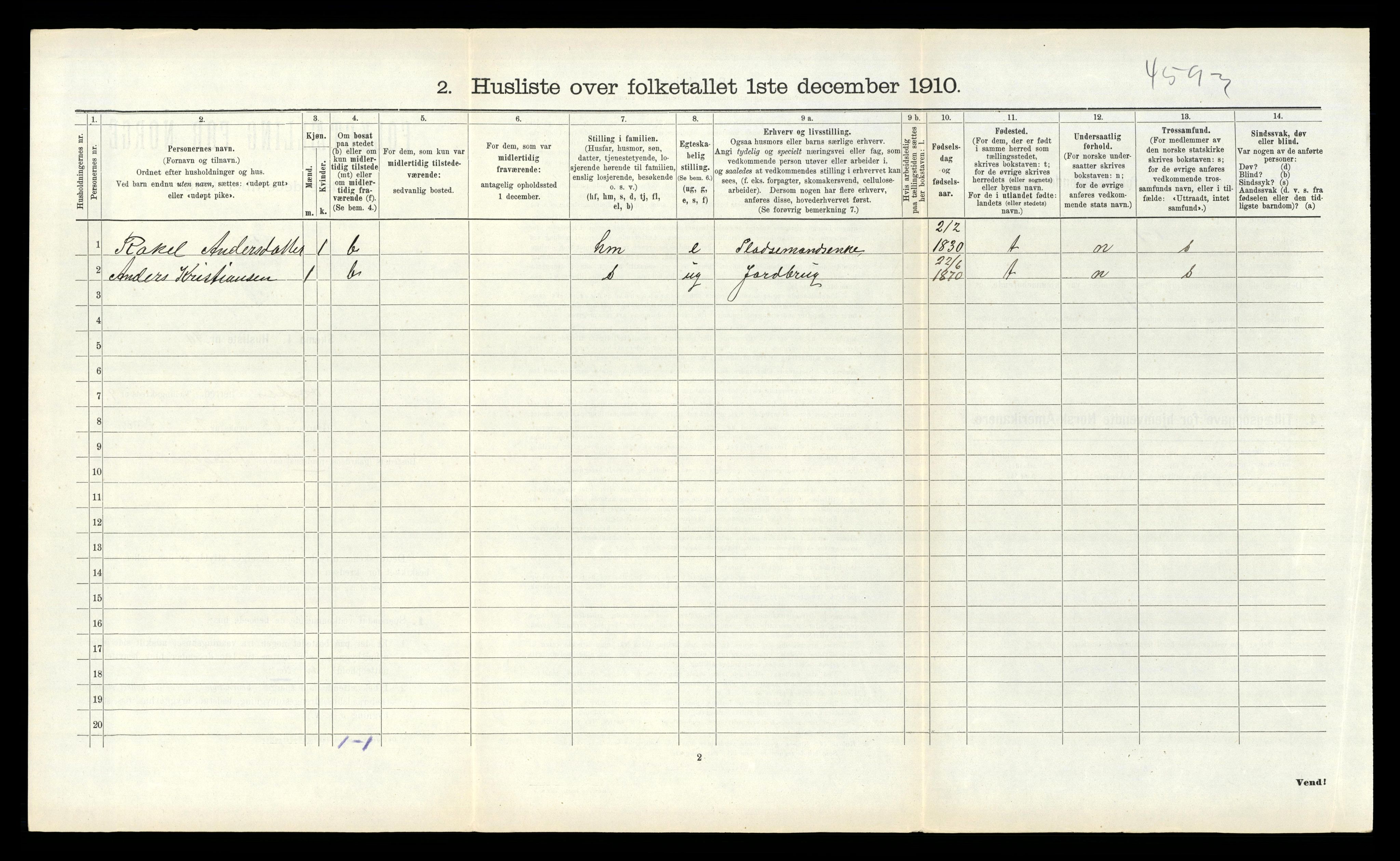 RA, 1910 census for Førde, 1910, p. 796