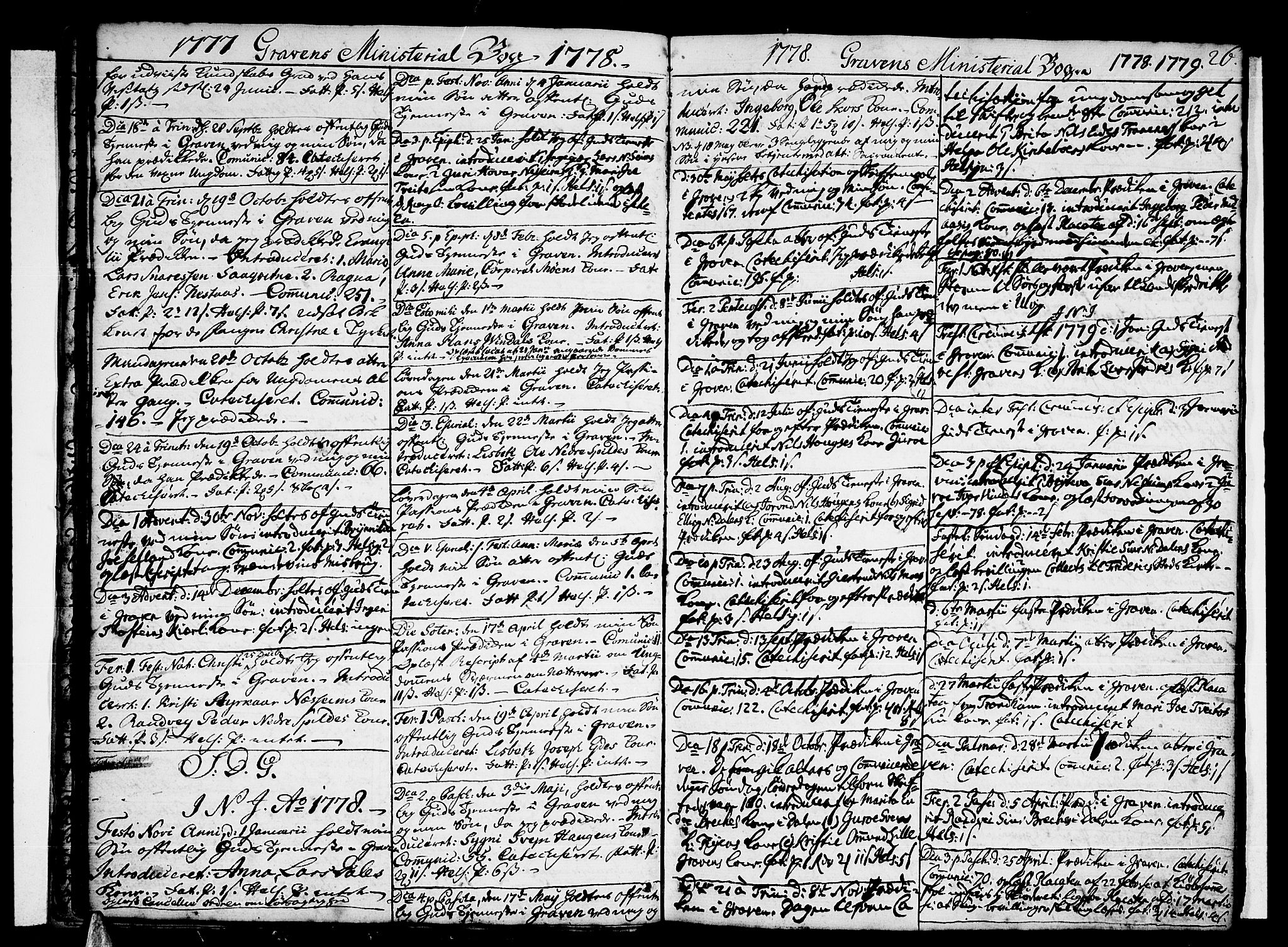 Ulvik sokneprestembete, SAB/A-78801/H/Haa: Parish register (official) no. A 10, 1745-1792, p. 26