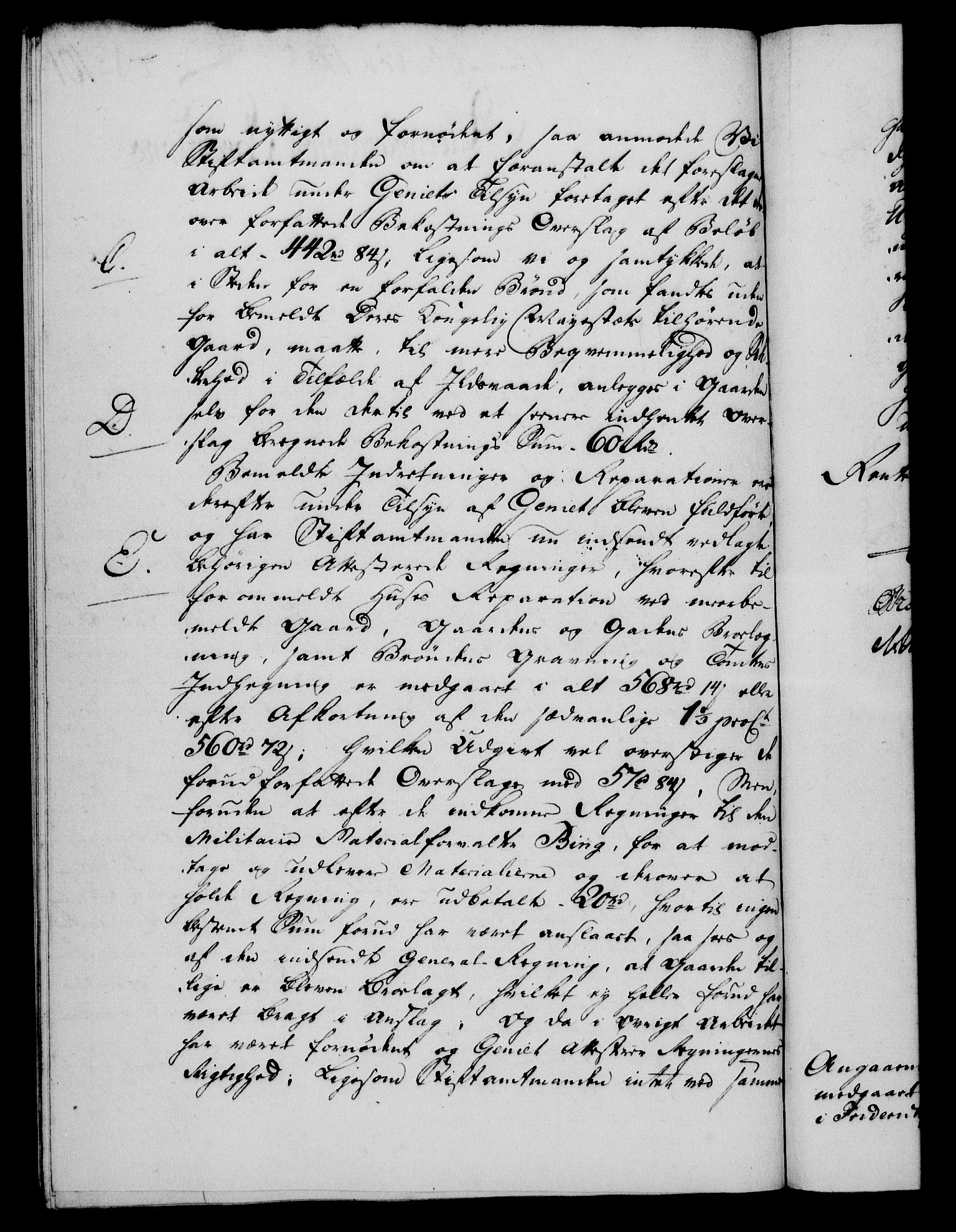 Rentekammeret, Kammerkanselliet, RA/EA-3111/G/Gf/Gfa/L0070: Norsk relasjons- og resolusjonsprotokoll (merket RK 52.70), 1788, p. 594