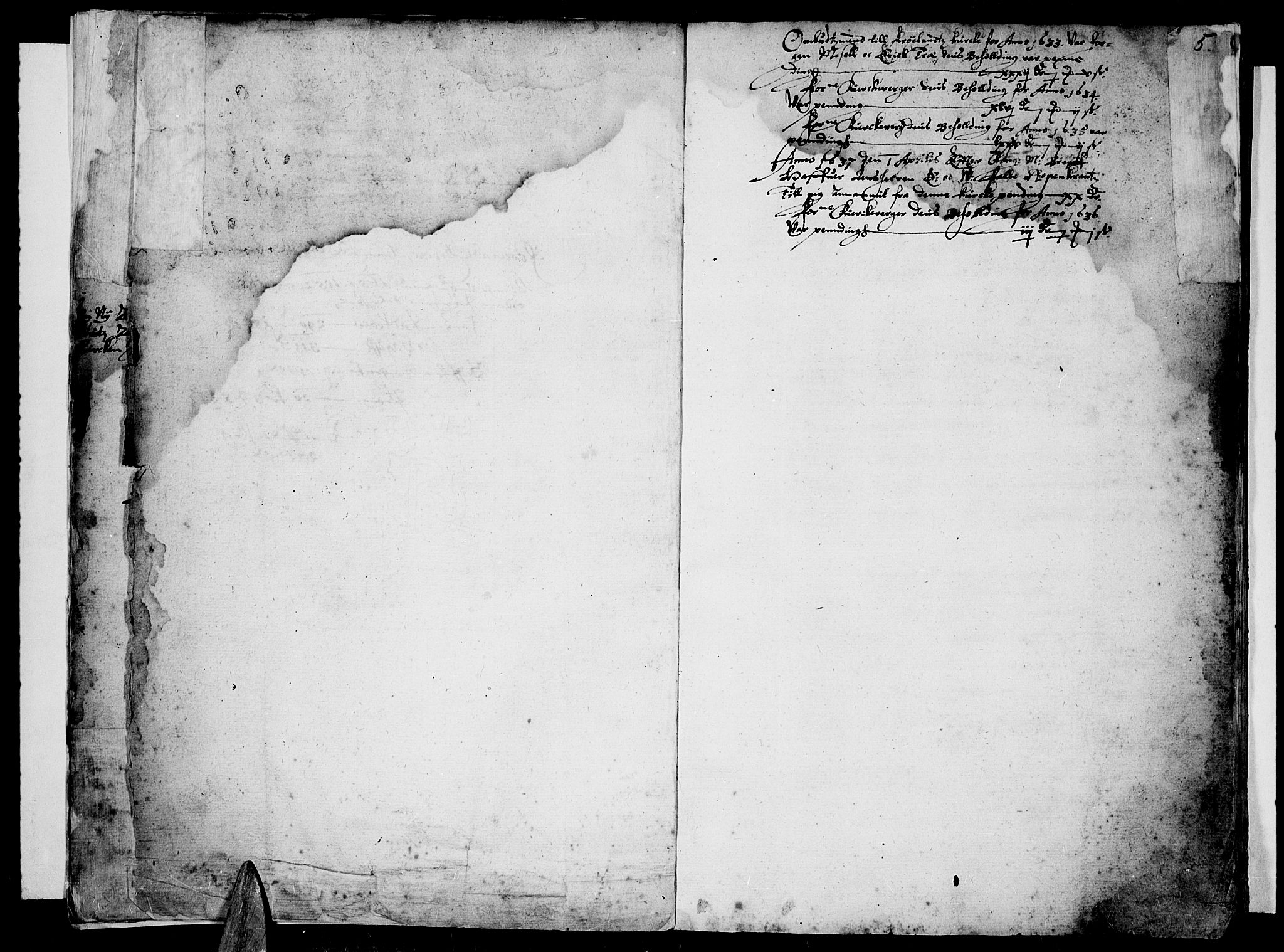 Øyestad sokneprestkontor, AV/SAK-1111-0049/F/Fa/L0001: Parish register (official) no. A 1 /1, 1630-1691, p. 5