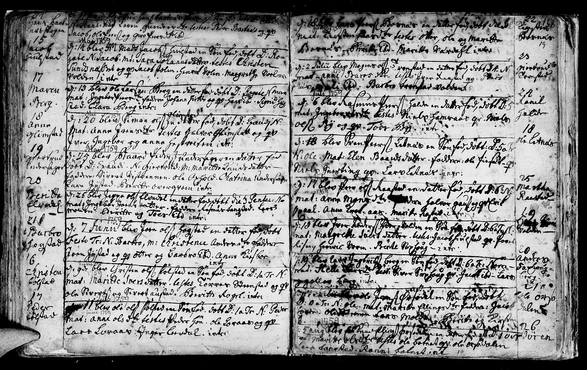 Ministerialprotokoller, klokkerbøker og fødselsregistre - Nord-Trøndelag, SAT/A-1458/730/L0272: Parish register (official) no. 730A01, 1733-1764, p. 138